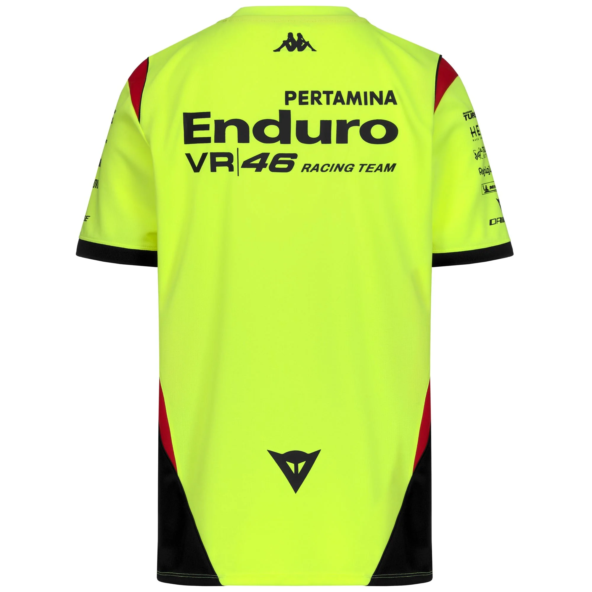 AMIRIMO VR46 - Active Jerseys - T-Shirt - Man - NEON YELLOW-BLACK-RED FLAME-NO SPONSOR - Image 4