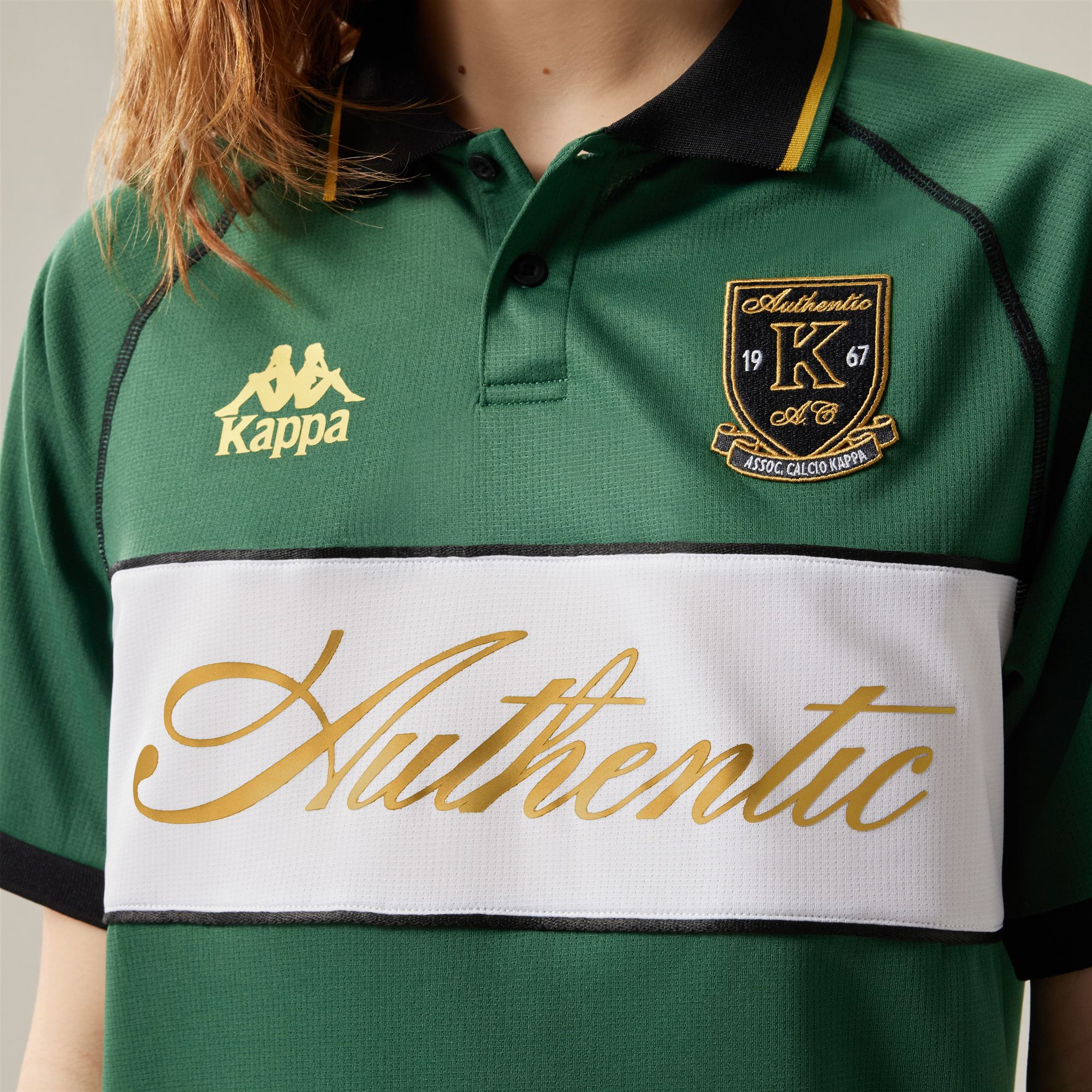 AUTHENTIC    NORTON - Active Jerseys - Polo Shirt - Man - GREEN EDEN-WHITE - Image 5