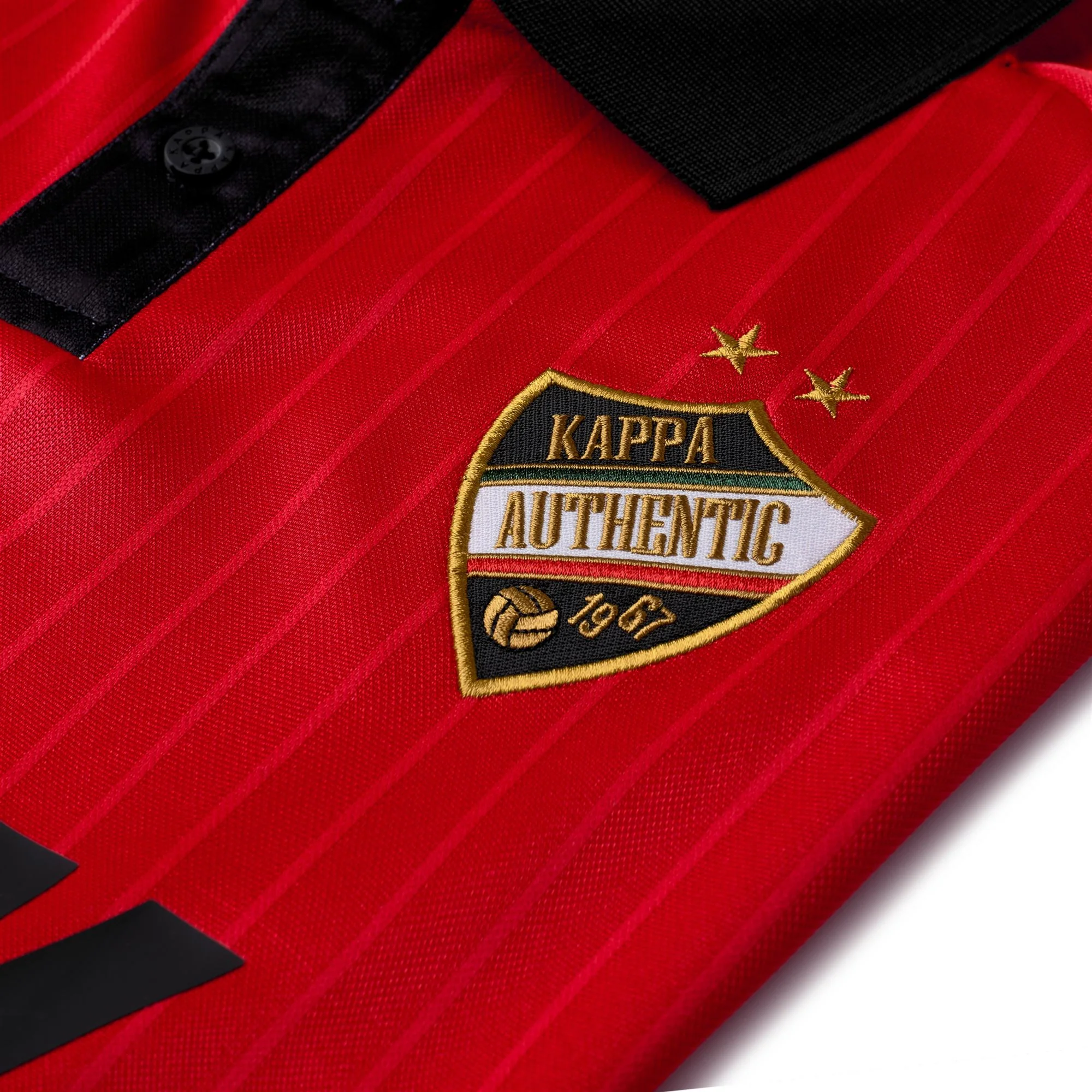 AUTHENTIC   SLOAN - Active Jerseys - Polo Shirt - Man - Red Md Coral-Black - Image 4