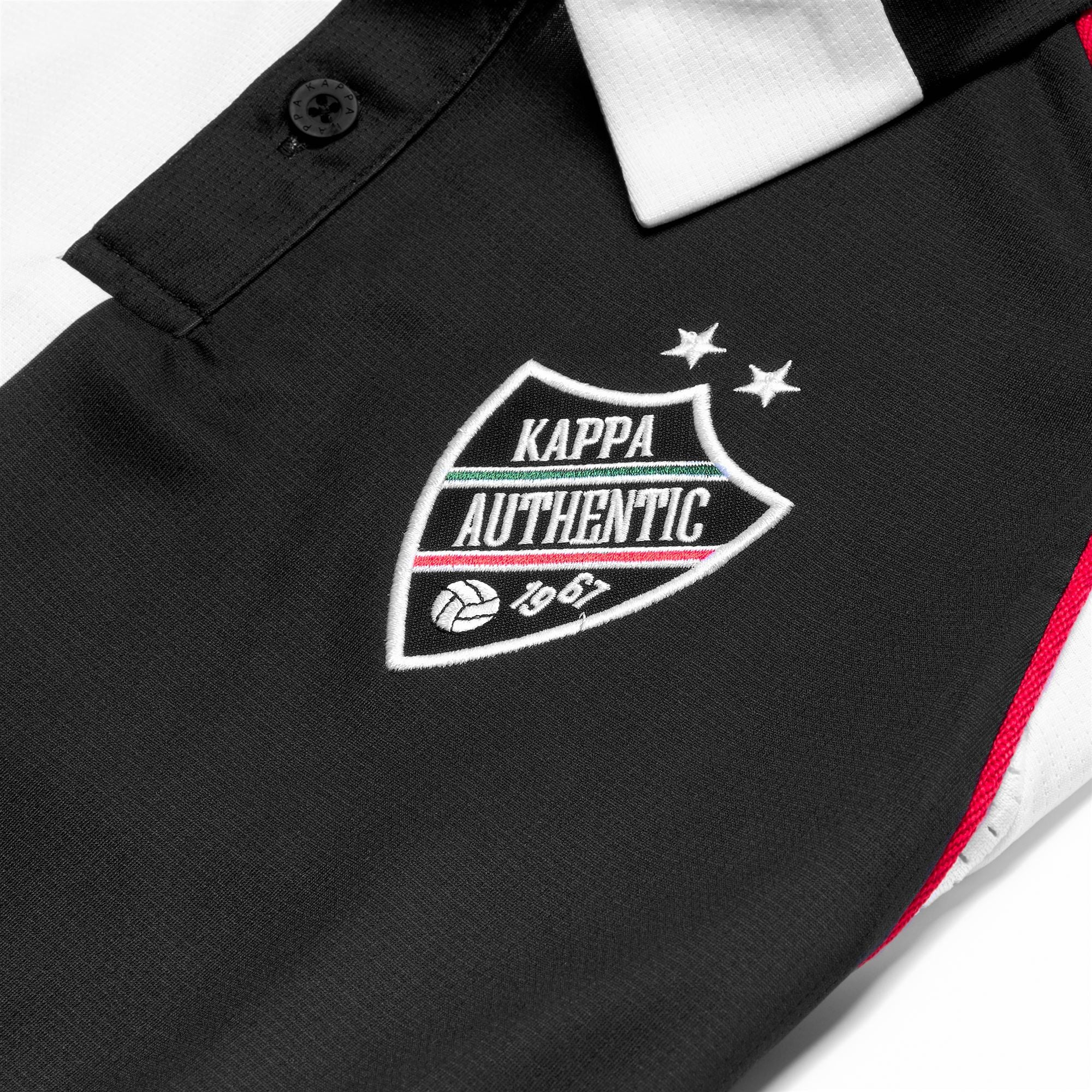 AUTHENTIC   SOLIN - Active Jerseys - Polo Shirt - Man - White-Black-Red Md Coral - Image 4
