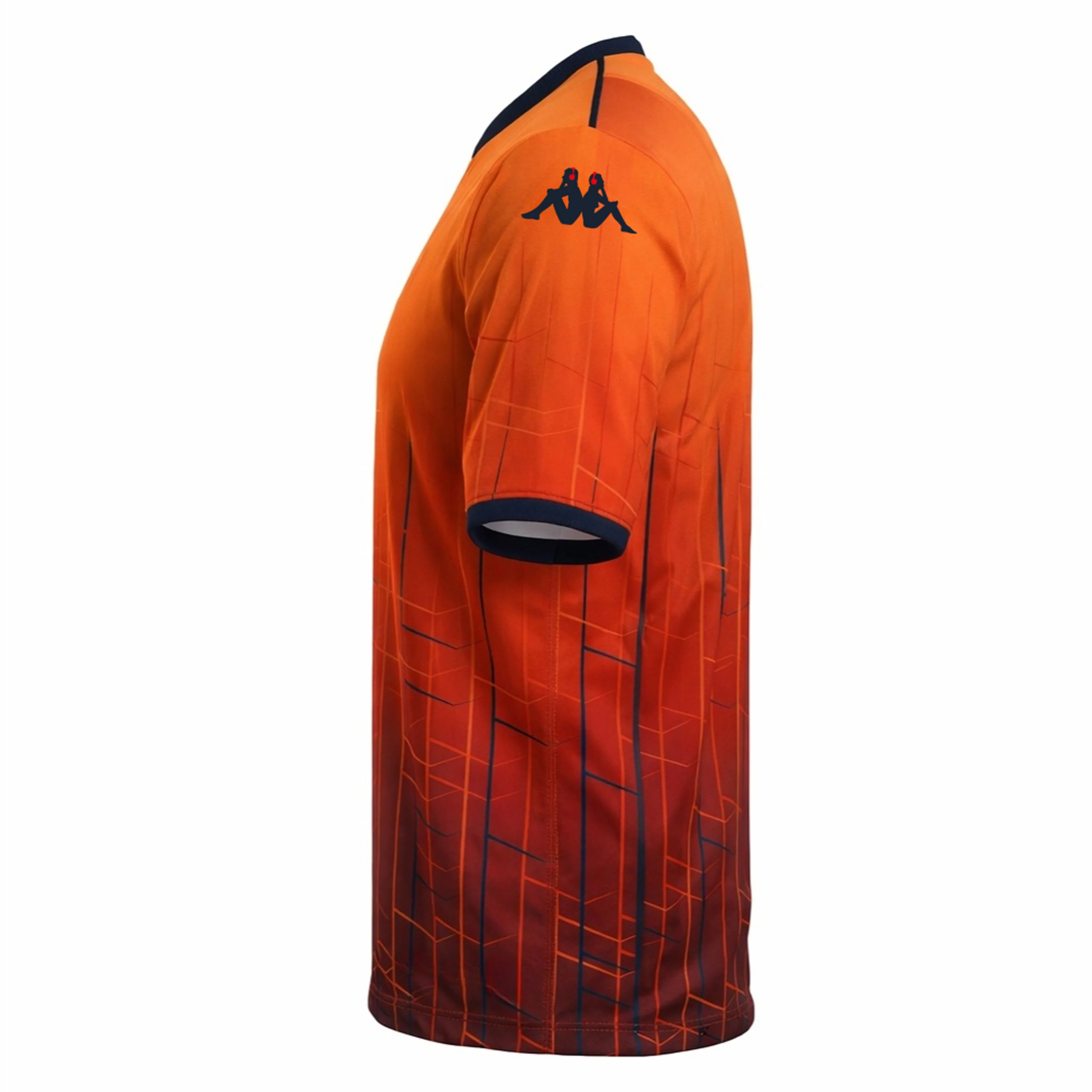KOMBAT EXTRA 2026 FOURTH GENOA - Active Jerseys - Shirt - Man - Red Orangeade-Blue Dk - Image 4