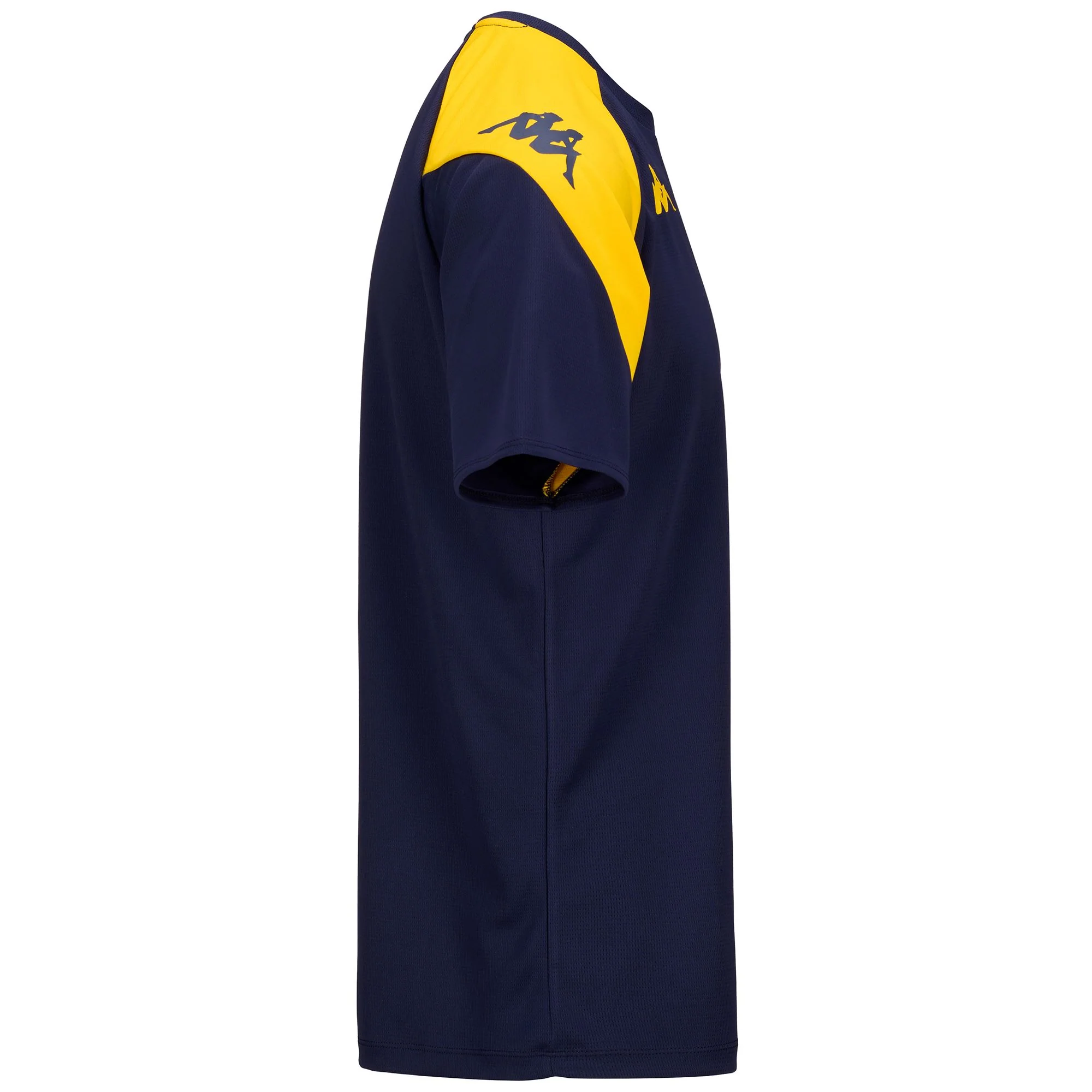 KAPPA4FOOTBALL  LORETO - Active Jerseys - Shirt - Man - BLUE MARINE-YELLOW CHROME - Image 2