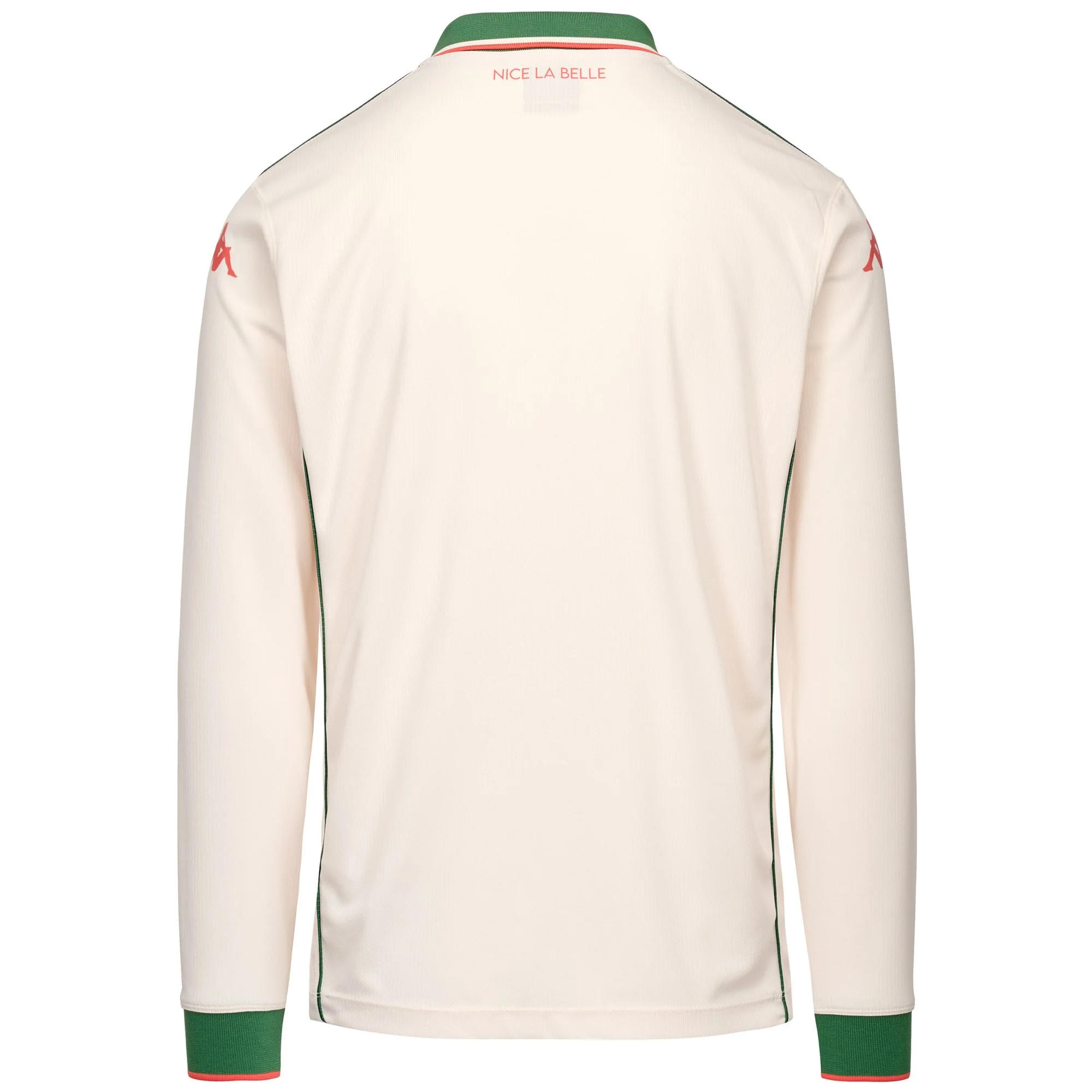 KOMBAT 2026 AWAY OGC NICE - Active Jerseys - Shirt - Man - WHITE VANILLA-GREEN ARTICHOKE-ORANGE CORAL-SPONSORS - Image 3