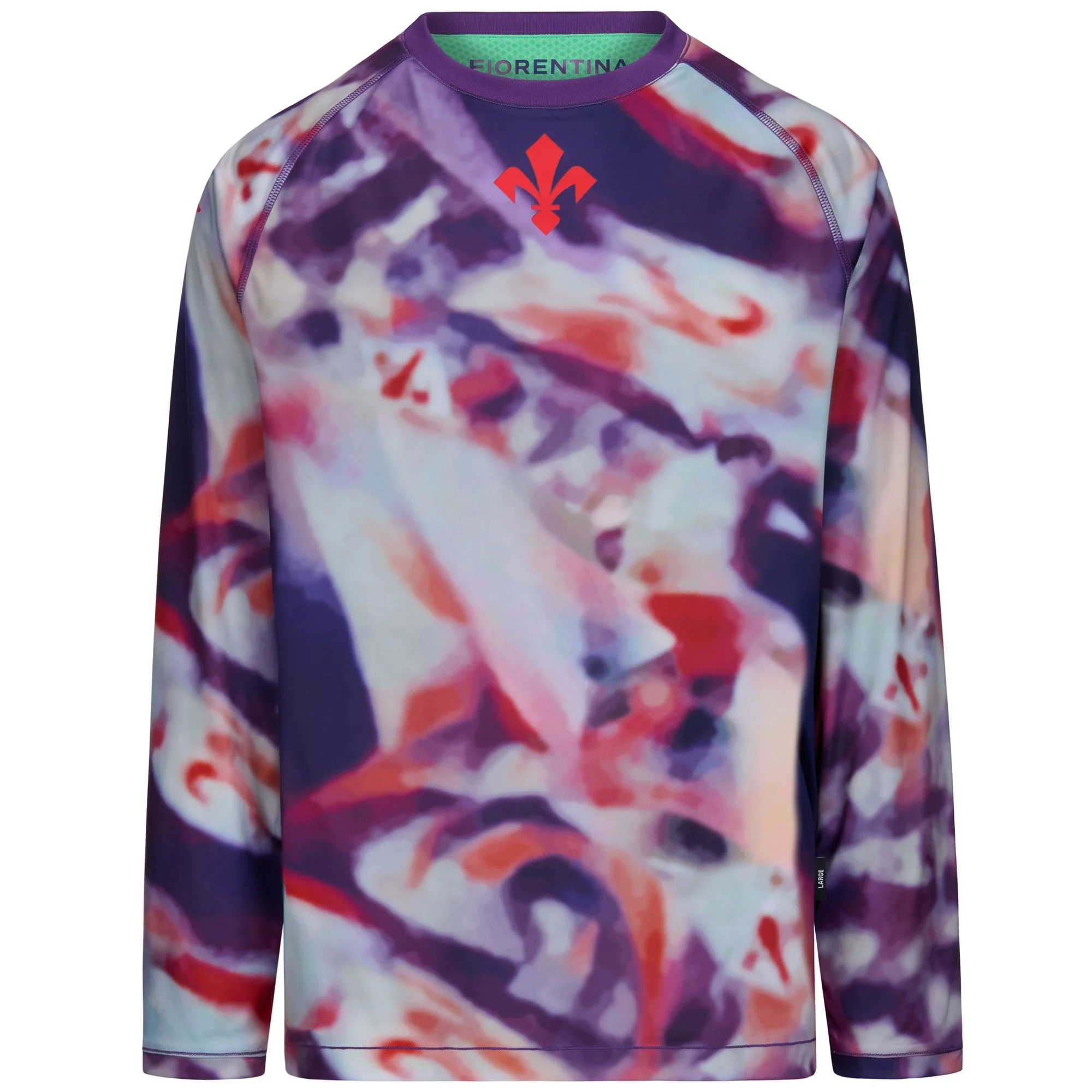 KOMBAT 2026 GK FIORENTINA - Active Jerseys - Shirt - Man - GREEN IRISH-VIOLET INDIGO - Image 2