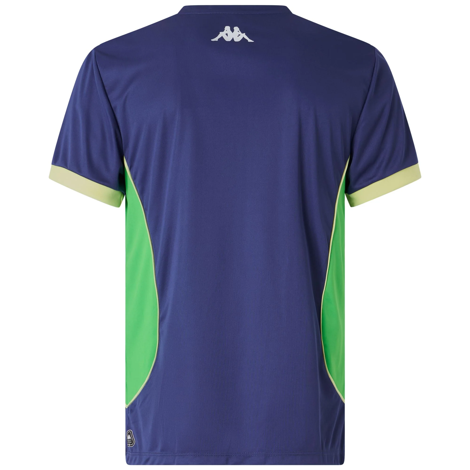 KOMBAT PADEL GHINO - Active Jerseys - Shirt - Man - BLUE TWILIGHT-GREEN FLUO-YELLOW LT SULPHUR - Image 4