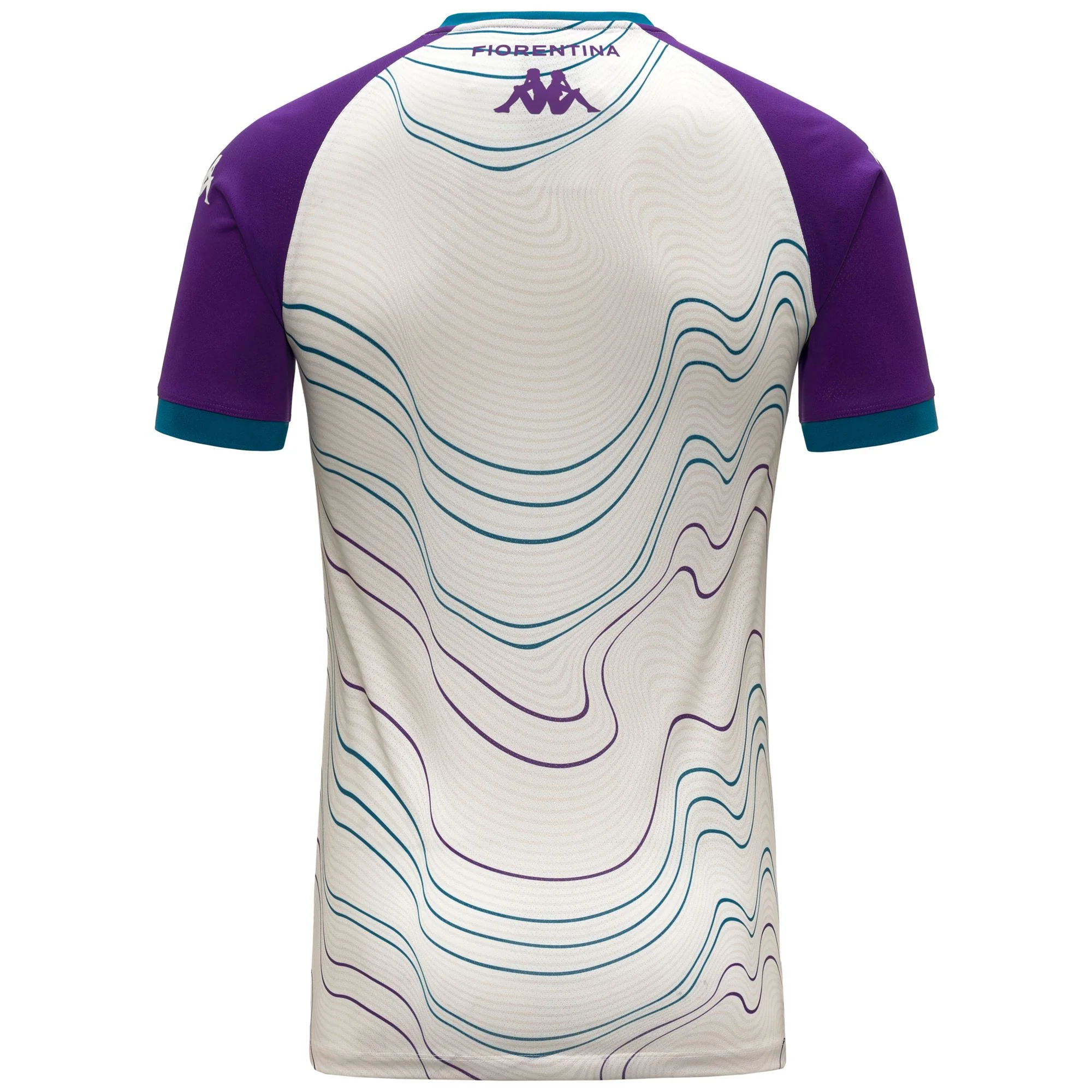MOKIBAPRE PRO FIORENTINA - Active Jerseys - Shirt - Man - WHITE WHISPER-VIOLET INDIGO-TURQUOISE CRYSTAL - Image 3