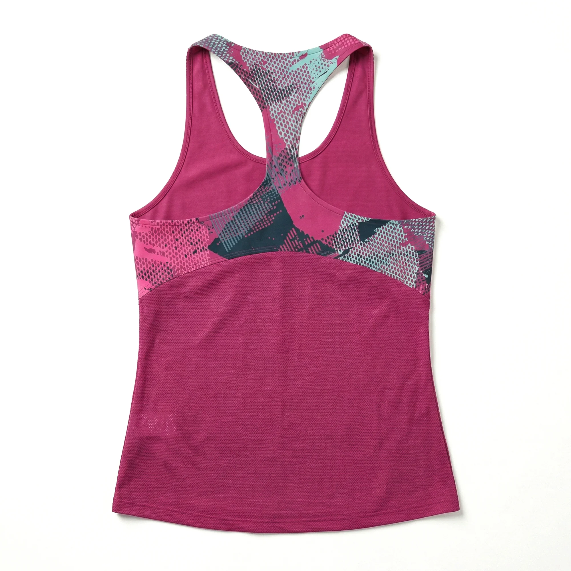 IDFAX - Active Jerseys - Tank - Woman - Fuchsia-Azure-Blue Deep-Blue Deep-Neon Pink - Image 3