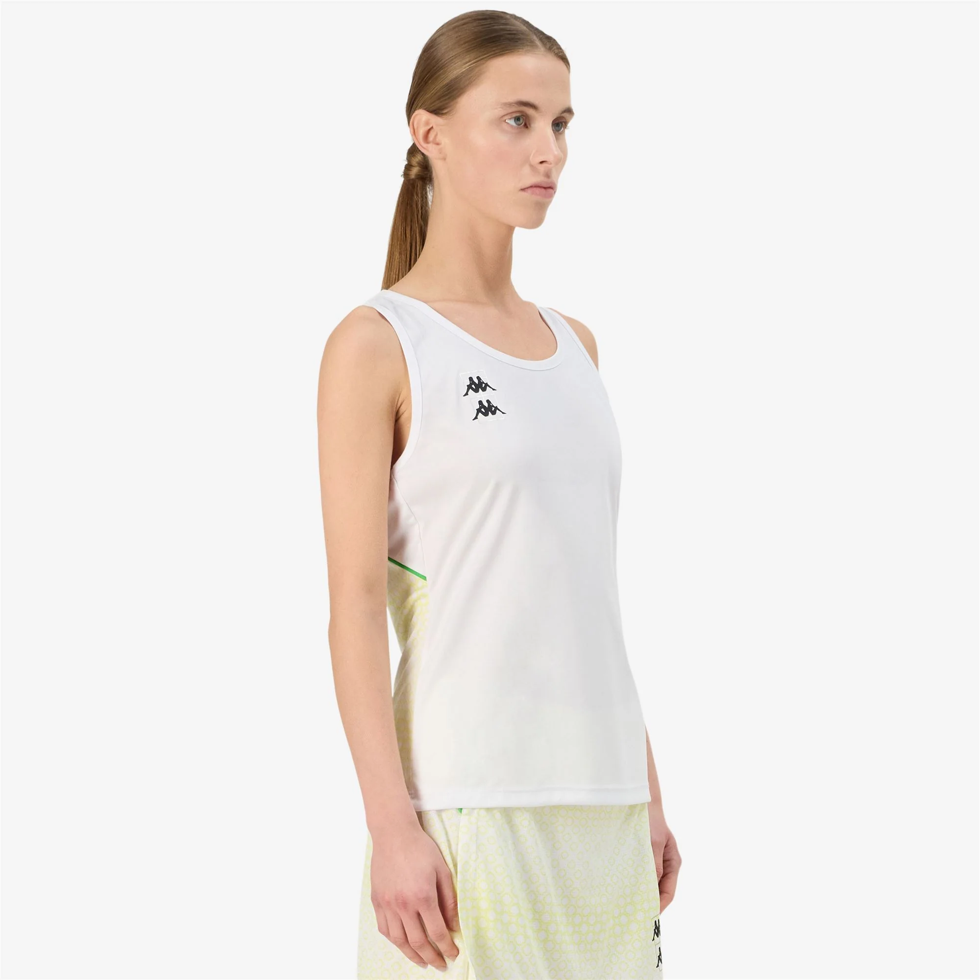 KOMBAT PADEL FRE 2 - Active Jerseys - Tank - Woman - WHITE-GREEN FLUO-YELLOW LT SULPHUR - Image 7