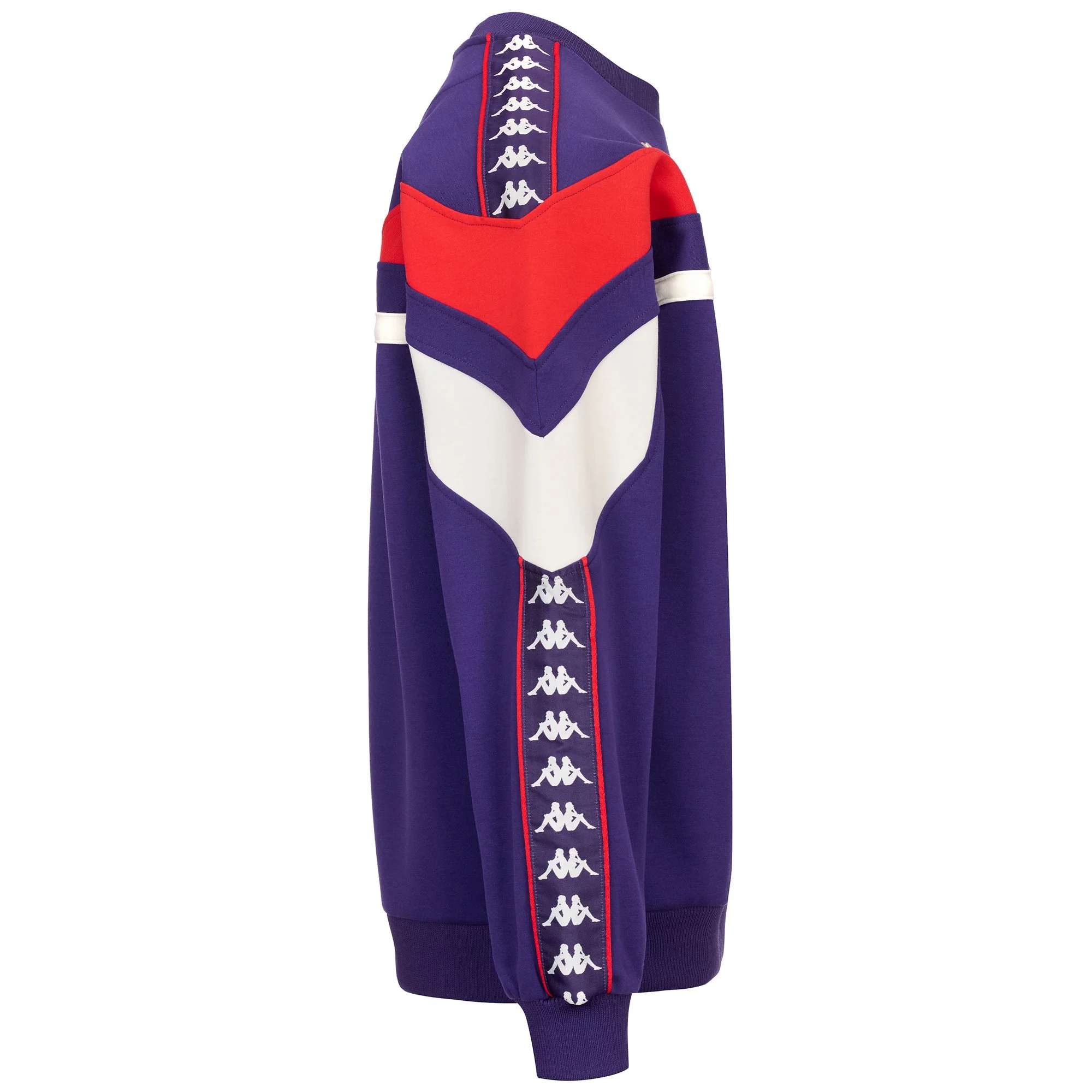 222 BANDA FLIGRU FIORENTINA - Fleece - Jumper - Man - VIOLET MD-RED-WHITE WHISPER - Image 2