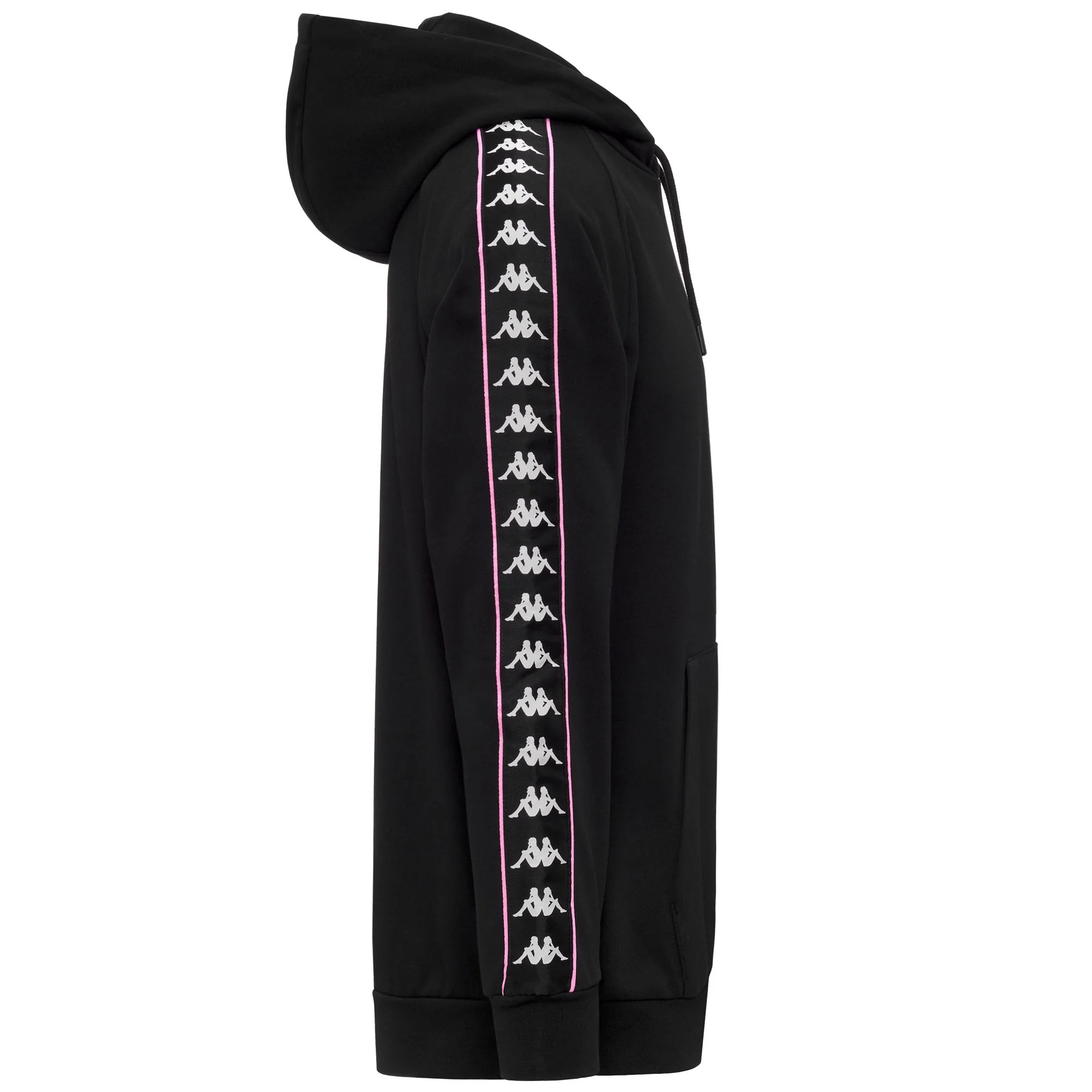 222 BANDA  MADISON - Fleece - Jumper - Man - Black-Pink Prism-White - Image 2