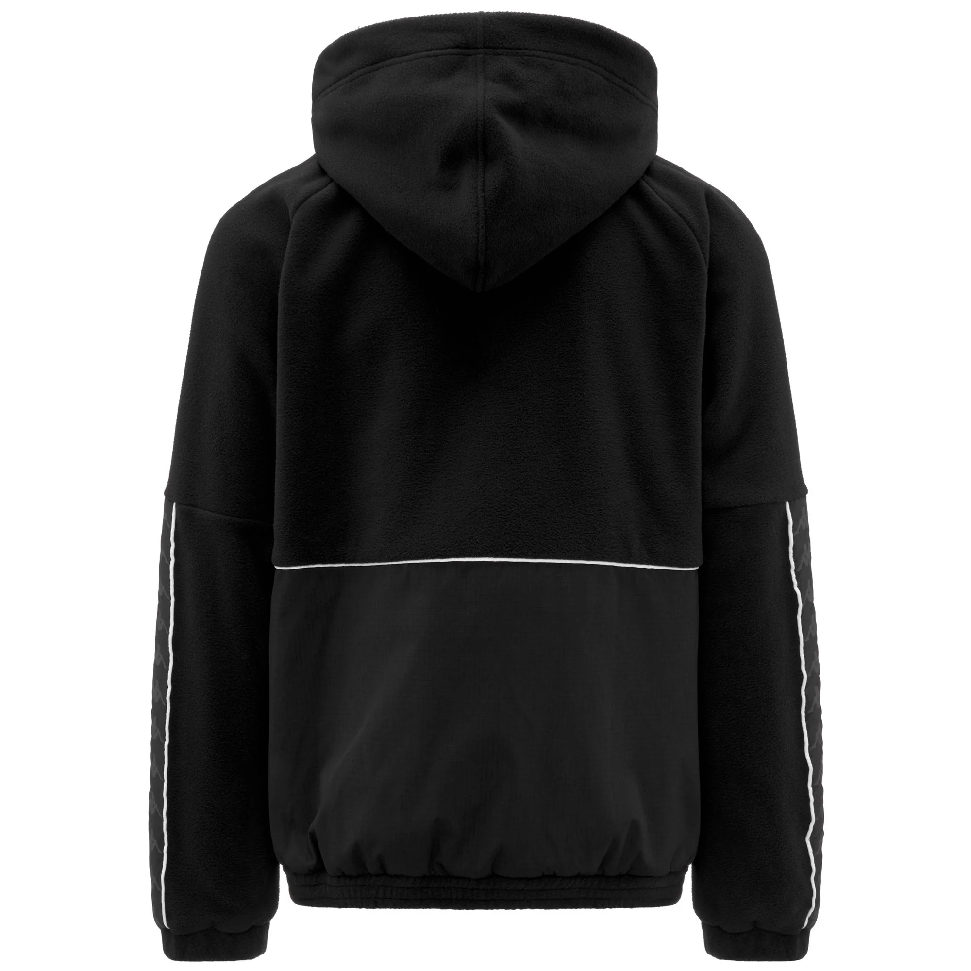 ORSON - Fleece - Hoodie - Man - Black-White - Image 3