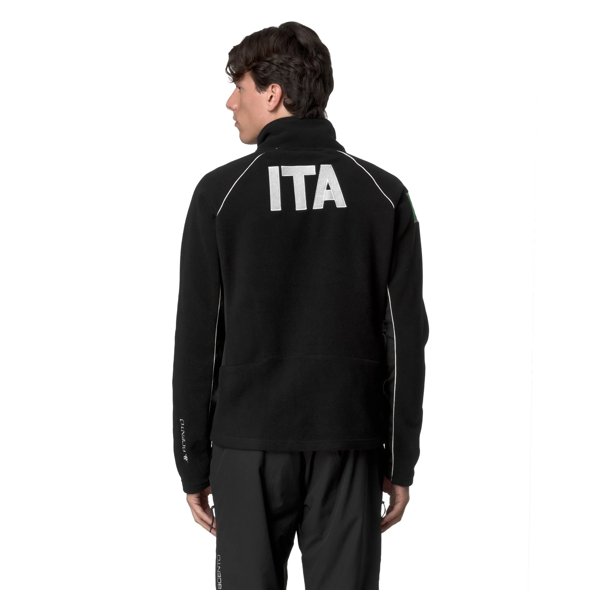 6CENTO 687P ITA - Fleece - Jacket - Man - BLACK - Image 6
