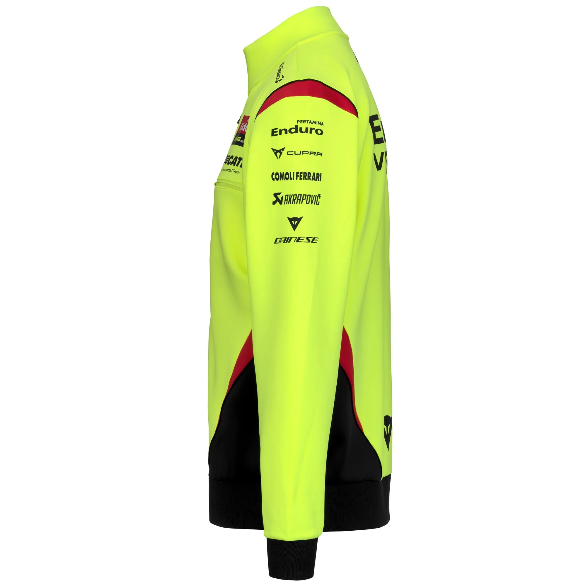 ATRISAX VR46 - Fleece - Jacket - Man - NEON YELLOW-BLACK-RED FLAME-NO SPONSOR - Image 4