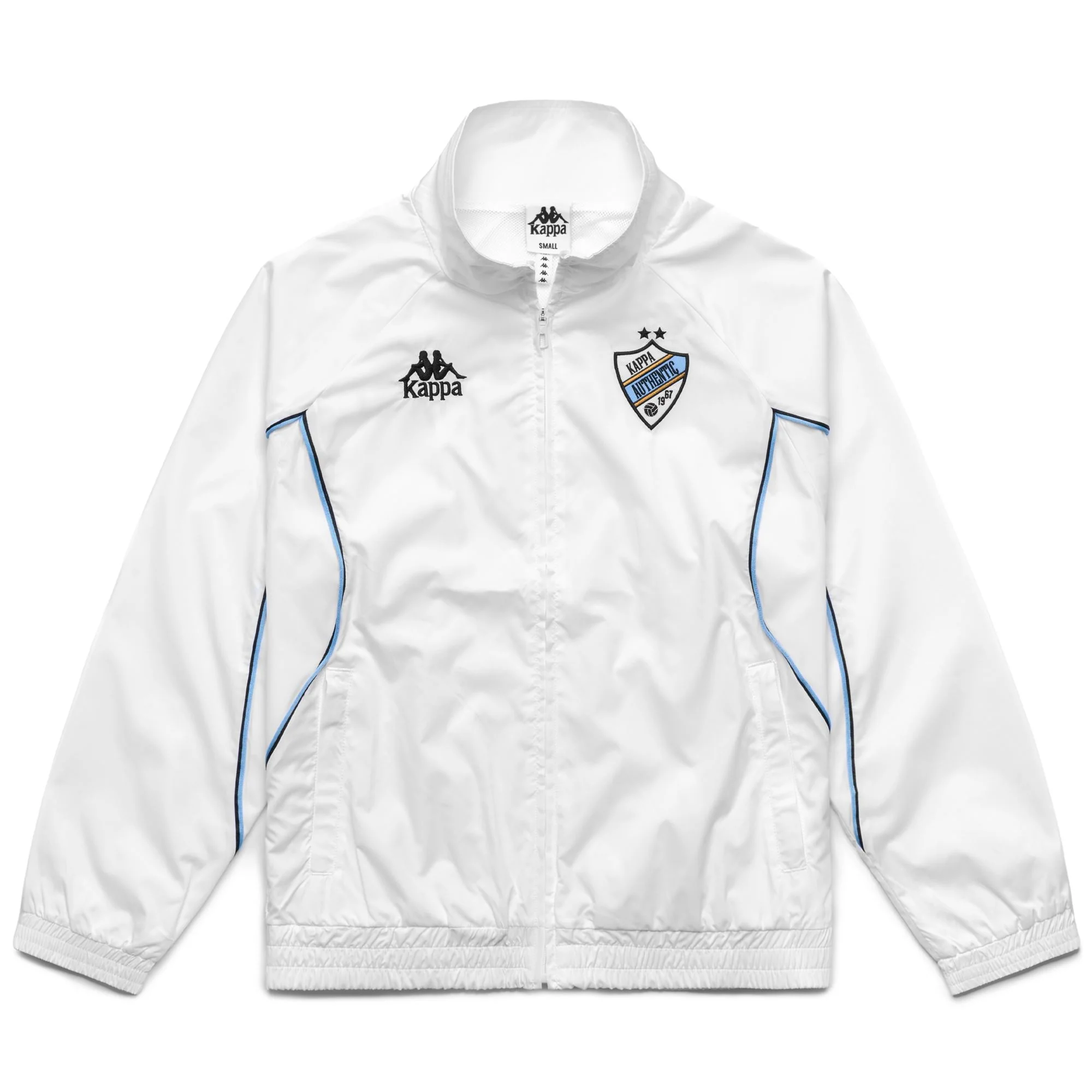 AUTHENTIC SARGEN - Fleece - Jacket - Man - White-Azure Airy-Black - Image 2