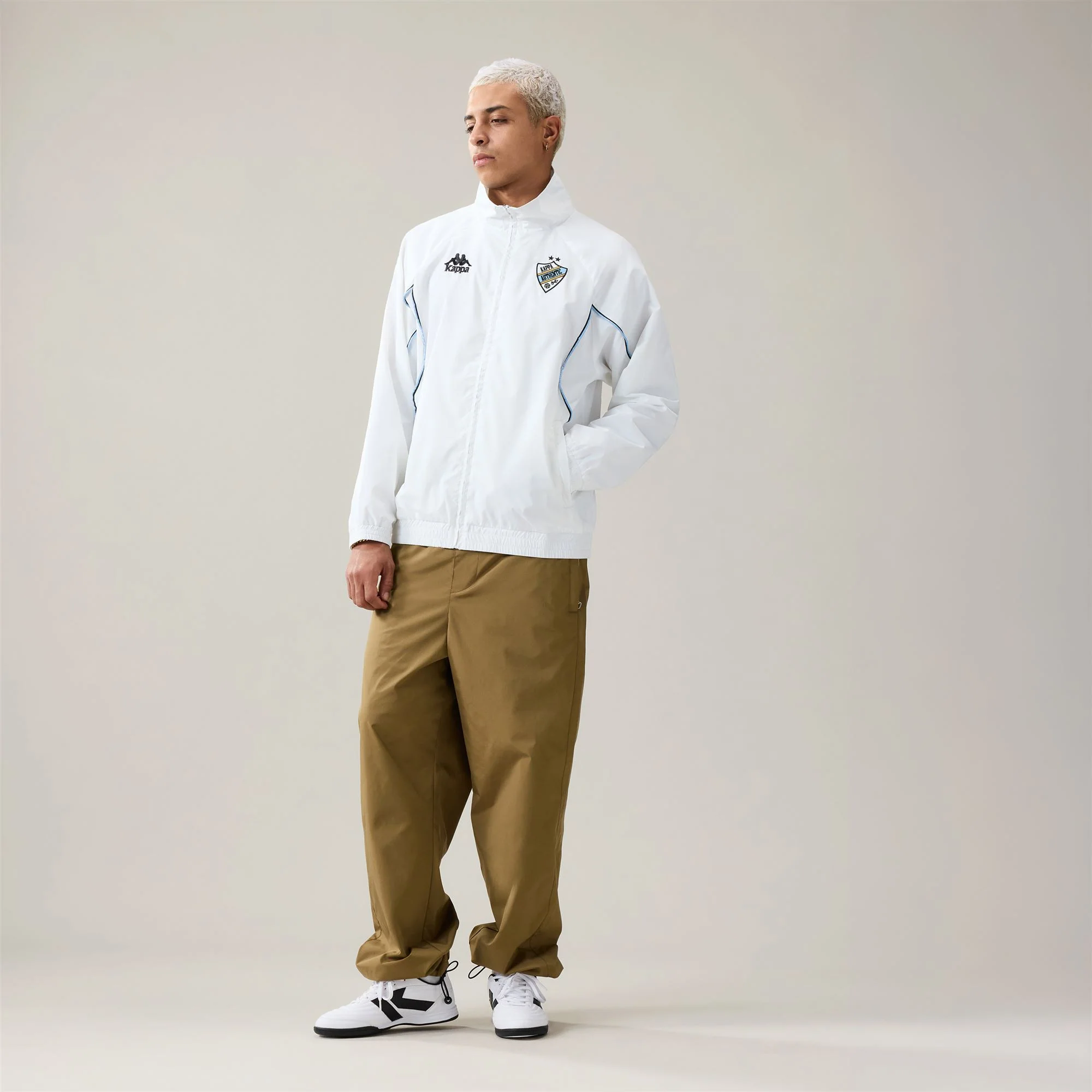 AUTHENTIC SARGEN - Fleece - Jacket - Man - White-Azure Airy-Black - Image 7