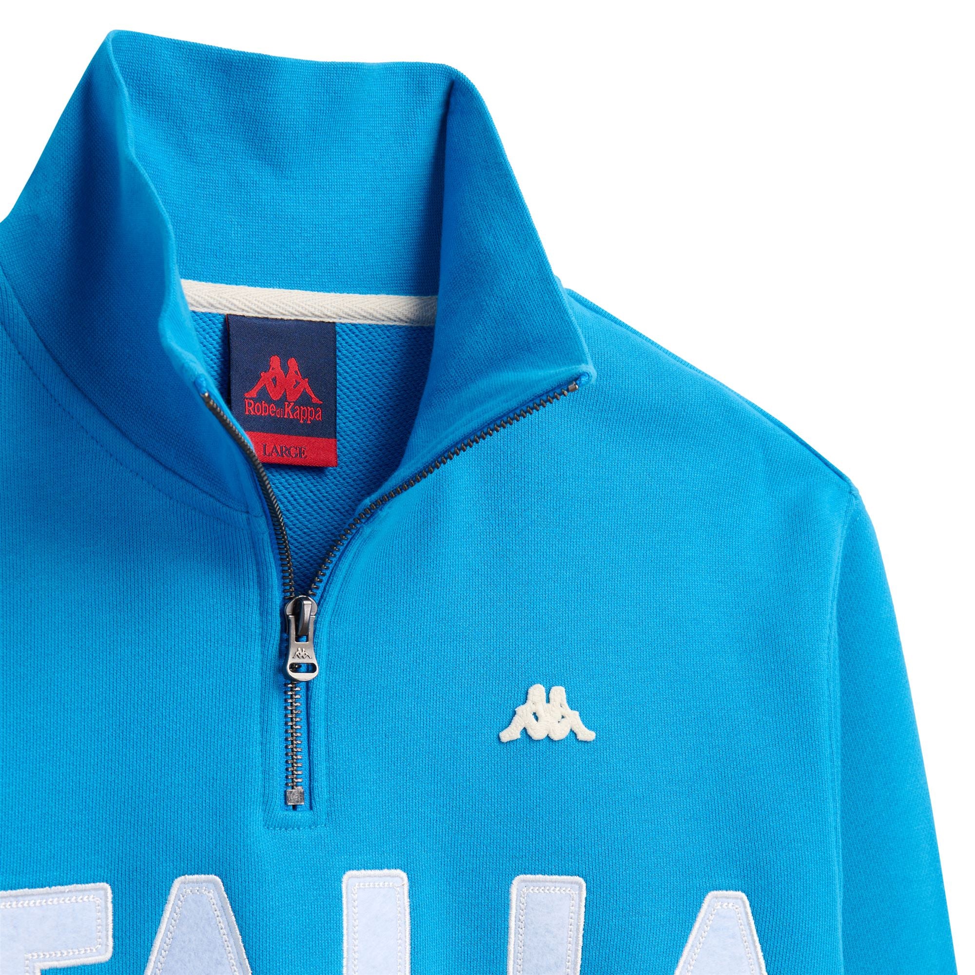 EROI  HALF ZIP ITALIA - Fleece - Jumper - Man - AZZURRO - Image 3