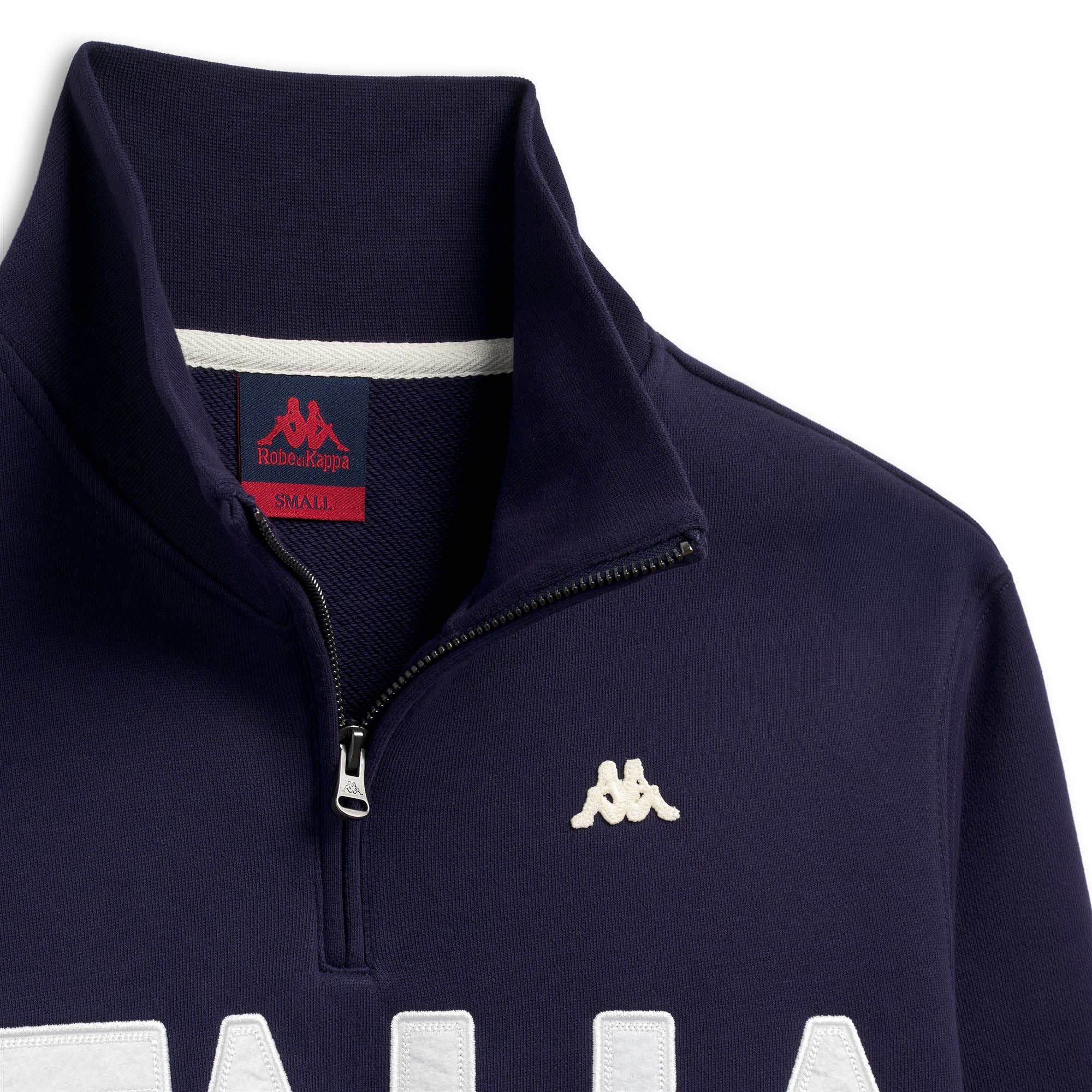 EROI  HALF ZIP ITALIA - Fleece - Jumper - Man - BLUE MARINE - Image 3
