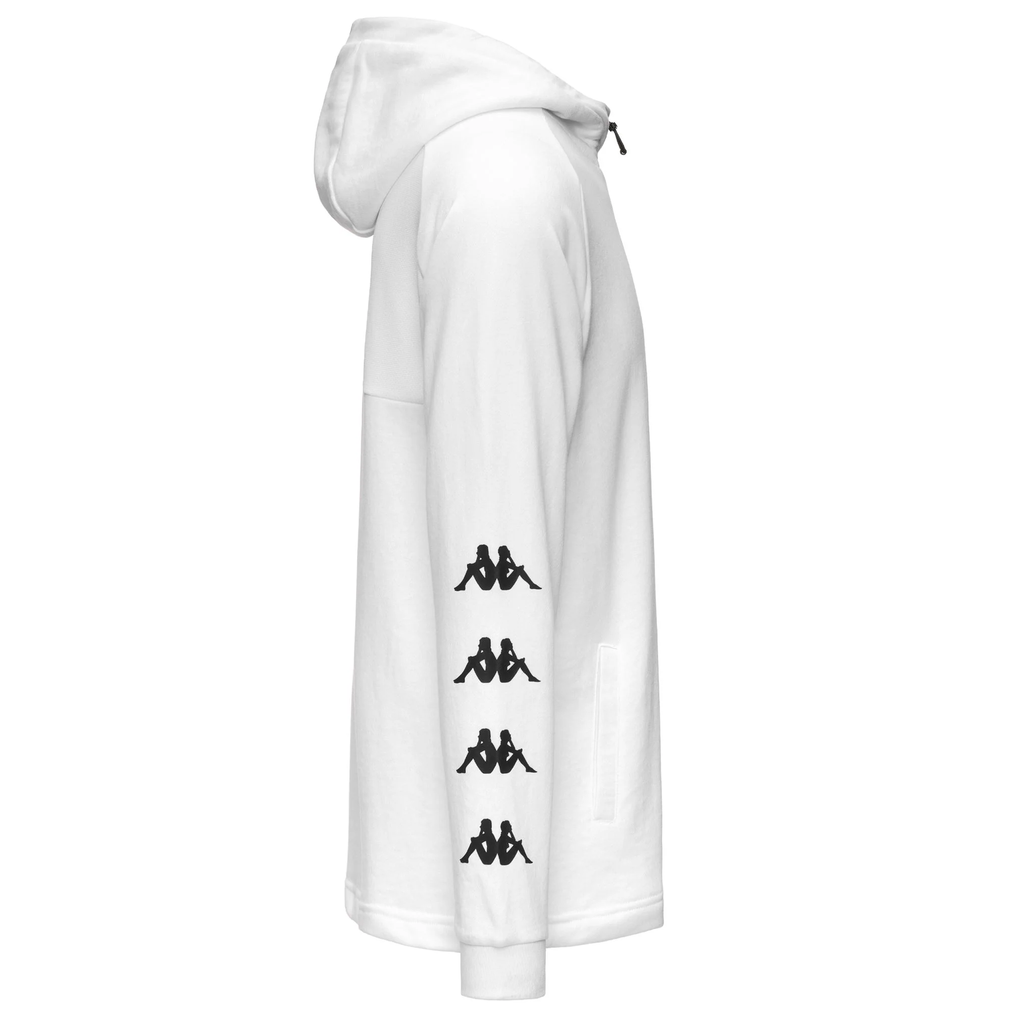 IGIKOMO - Fleece - Hoodie - Man - White - Image 3