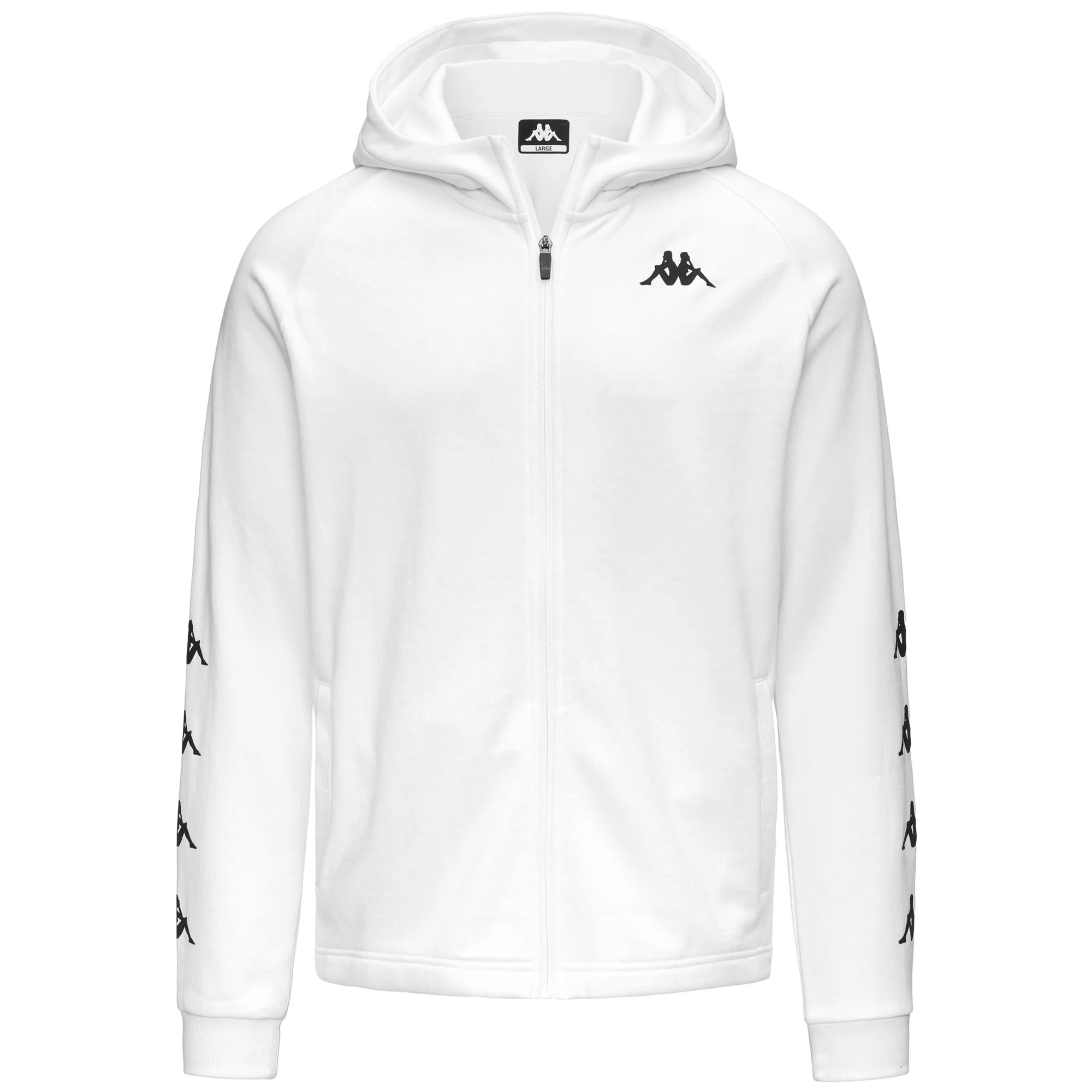 IGOJOSO - Fleece - Hoodie Full Zip - Man - White-White - Image 2
