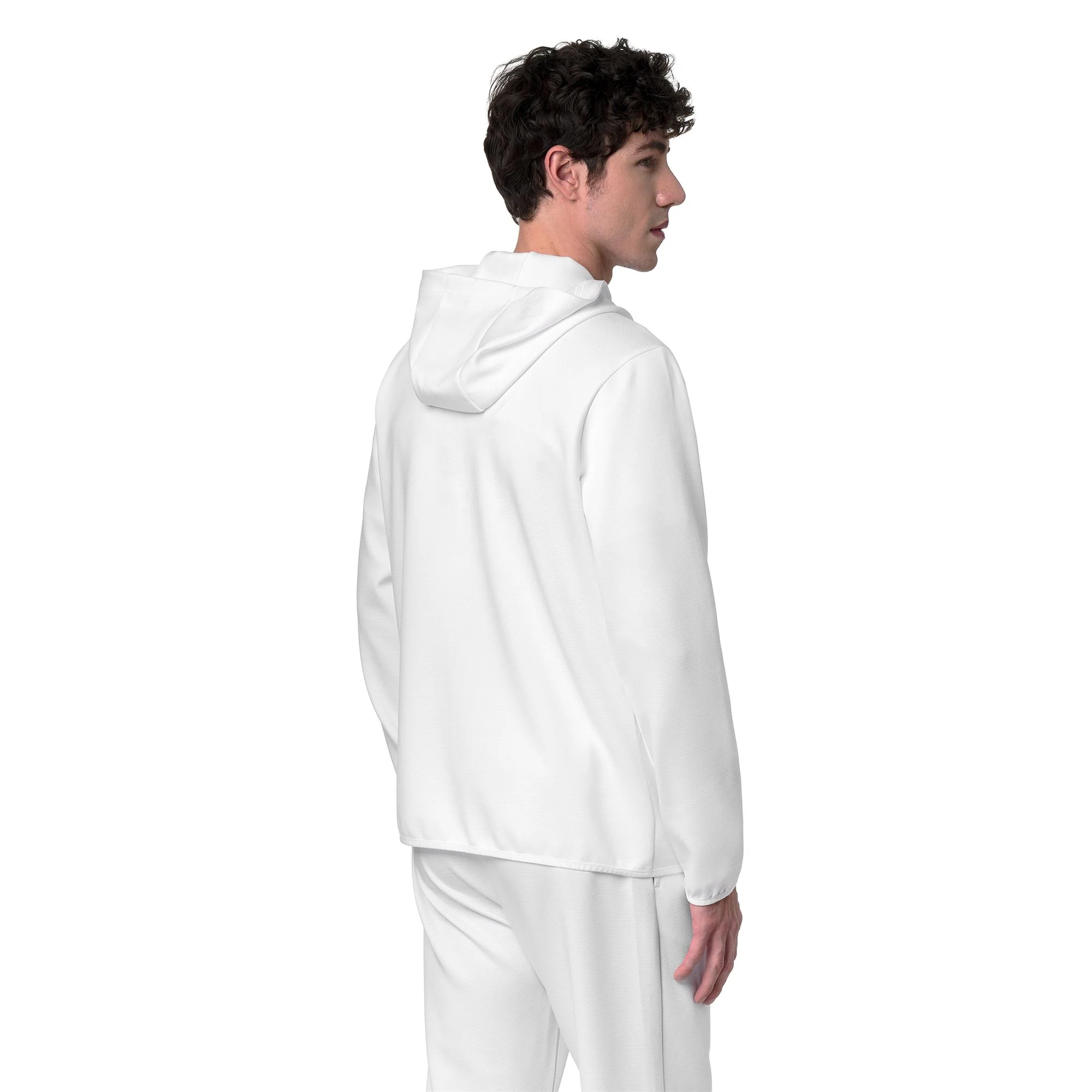 IRDUM - Fleece - Hoodie Full Zip - Man - White - Image 6