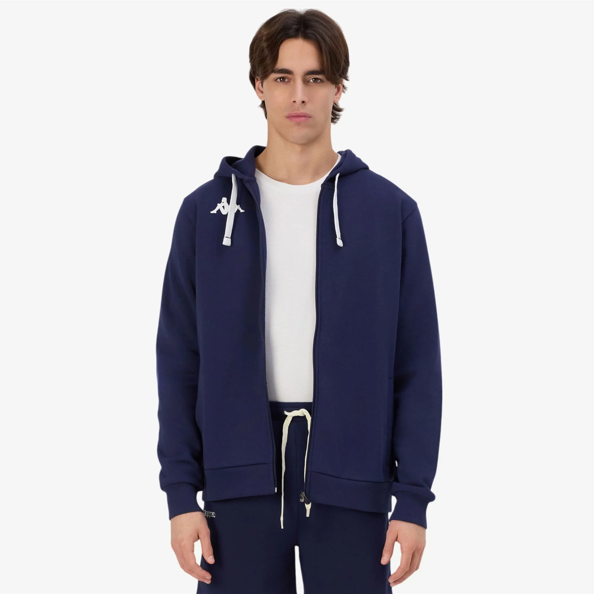 KAPPA4TRAINING BANTO - Fleece - Hoodie Full Zip - Man - BLUE MARINE - Image 5