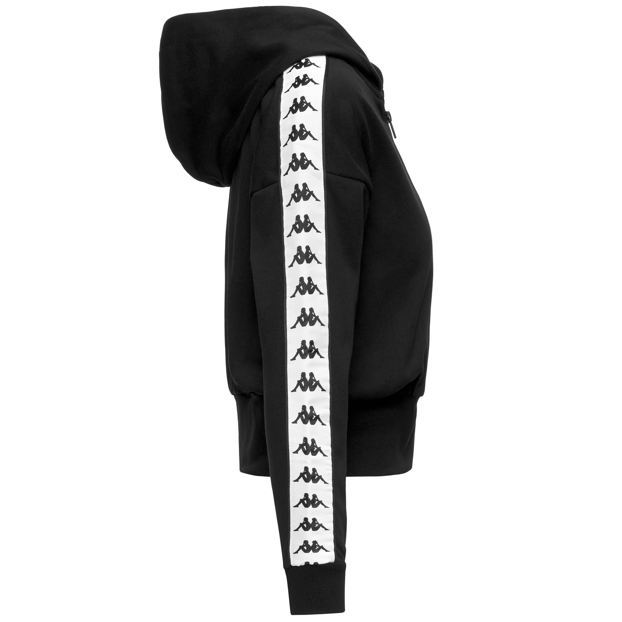 222 BANDA   CARLISE - Fleece - Jacket - Woman - Black-White-Black-White - Image 2