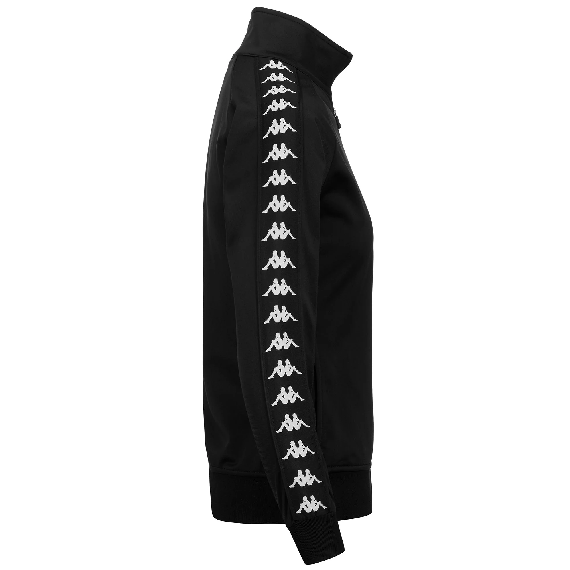 222 BANDA    WANNISTON SLIM - Fleece - Jacket - Woman - BLACK-BLACK-WHITE - Image 2