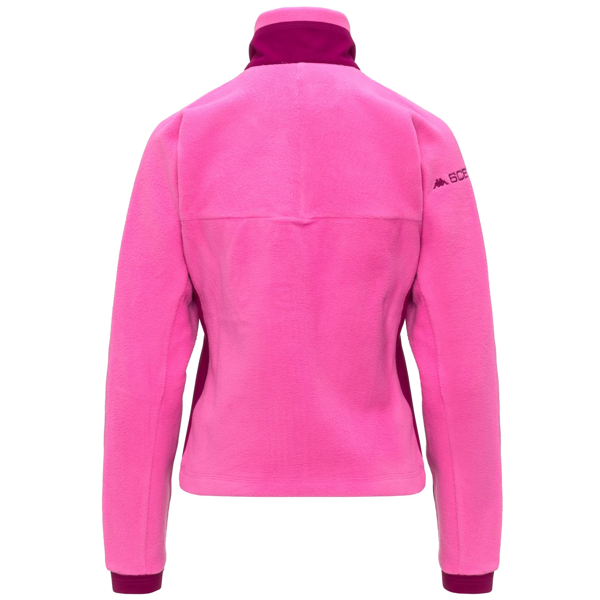 673 - Fleece - Jacket - Woman - Fuchsia Lt-Red Plum - Image 4