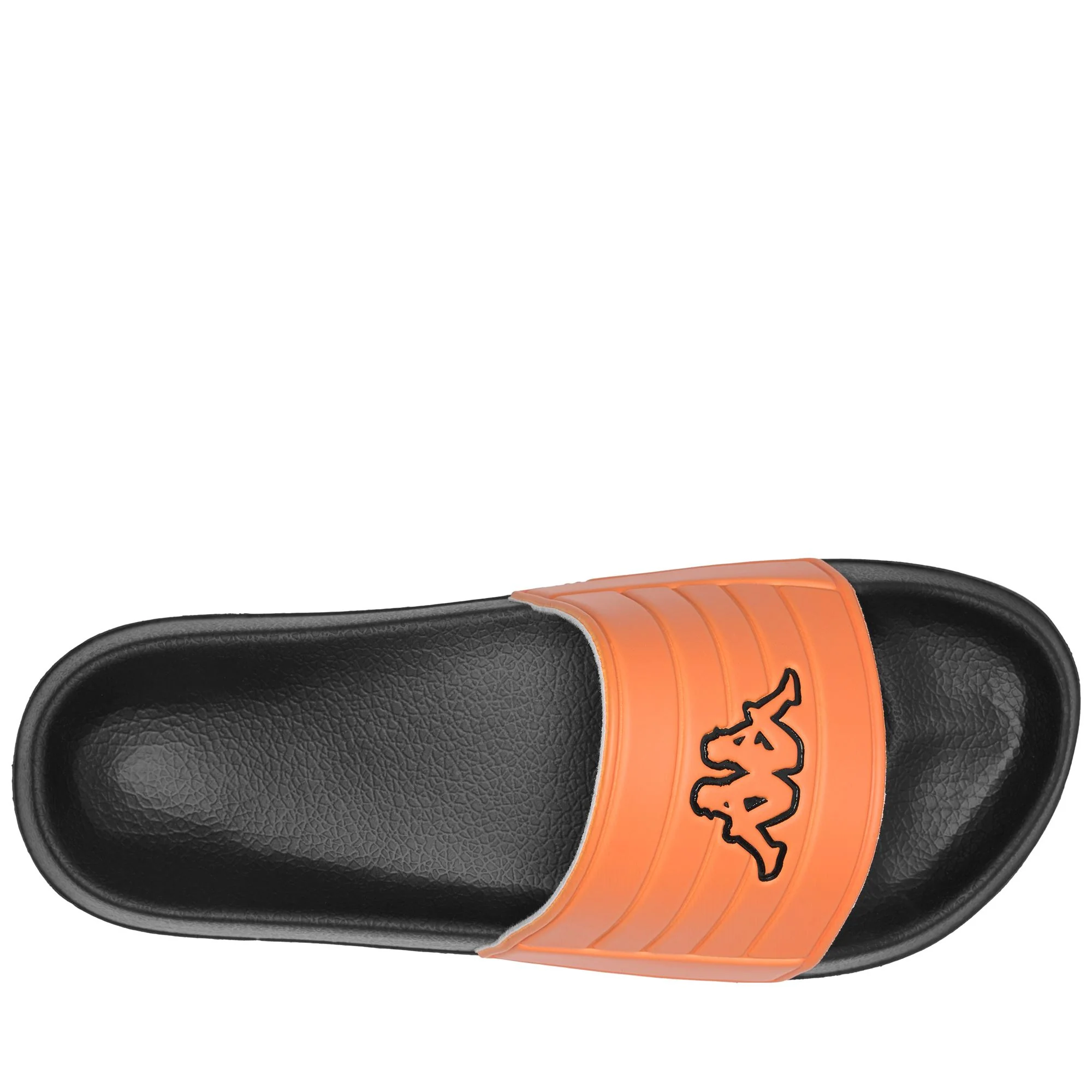 LOGO SARTY - Flip-Flops - Stripe - Unisex - BLACK-ORANGE - Image 2