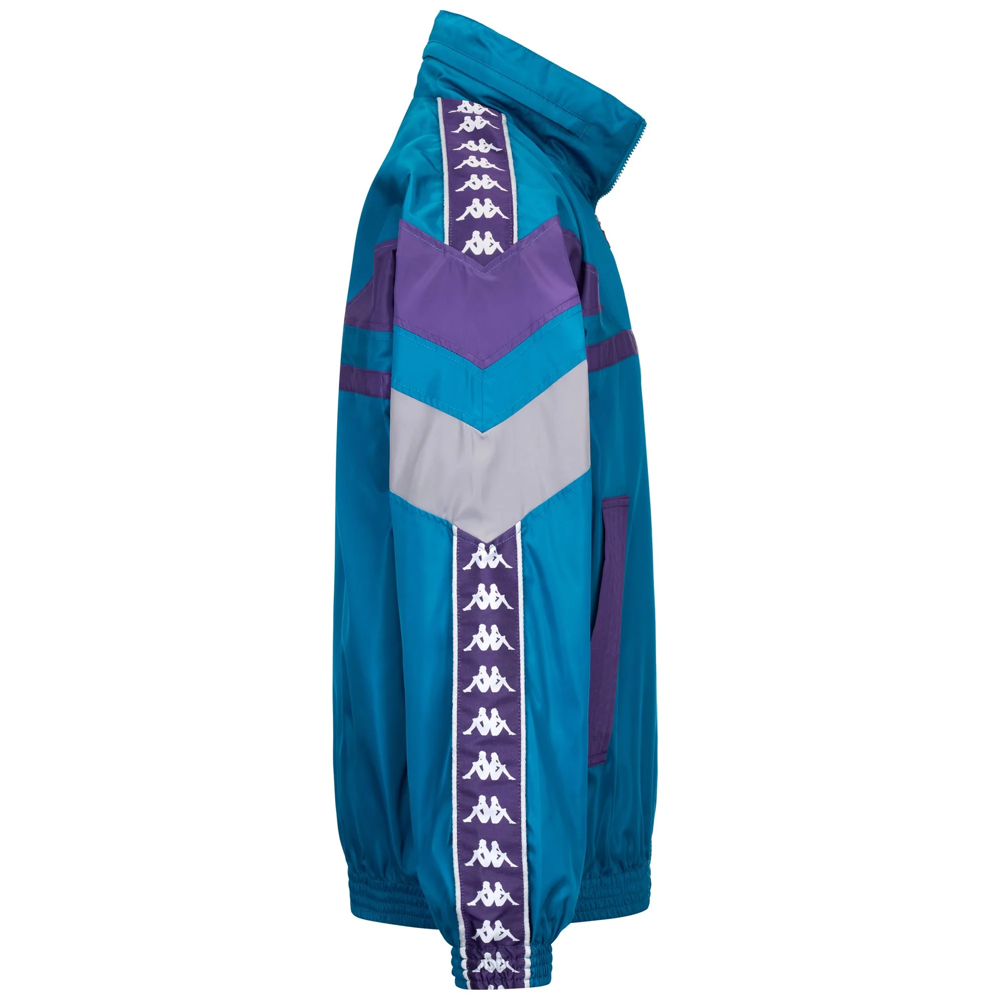 222 BANDA FOLIST FIORENTINA - Jackets - Mid - Man - TURQUOISE CRYSTAL-VIOLET MD-GREY SILVER - Image 2