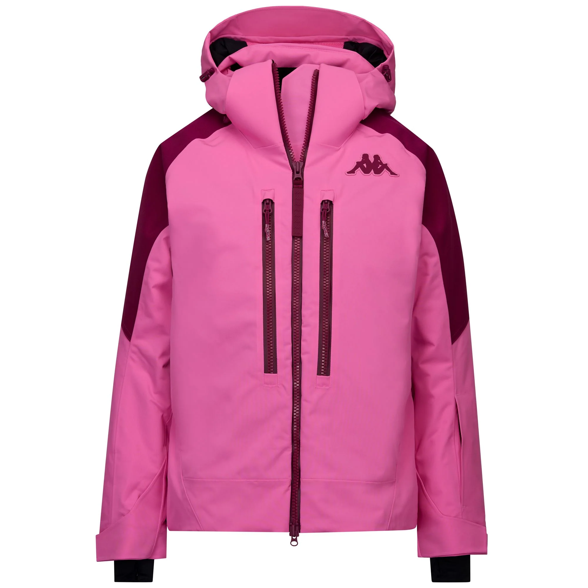 604C - Jackets - Mid - Woman - Fuchsia Lt-Red Plum - Image 2