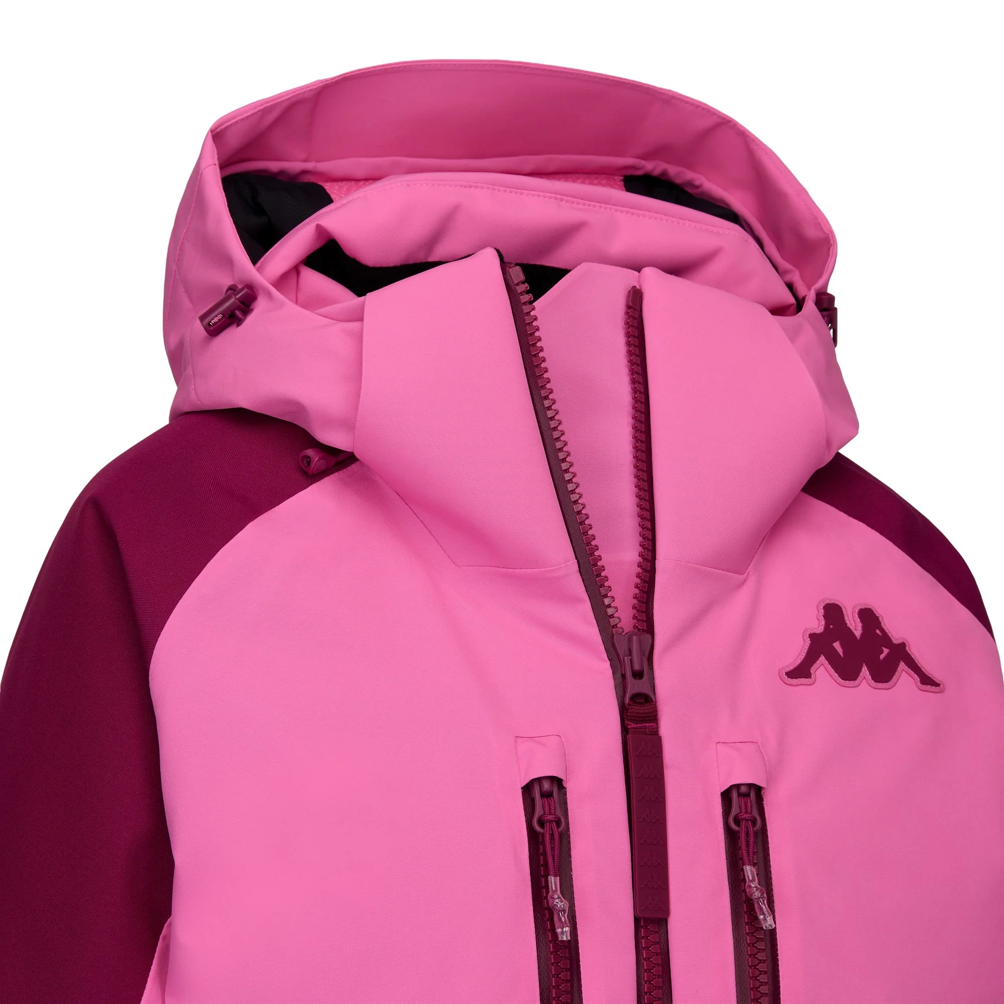 604C - Jackets - Mid - Woman - Fuchsia Lt-Red Plum - Image 3