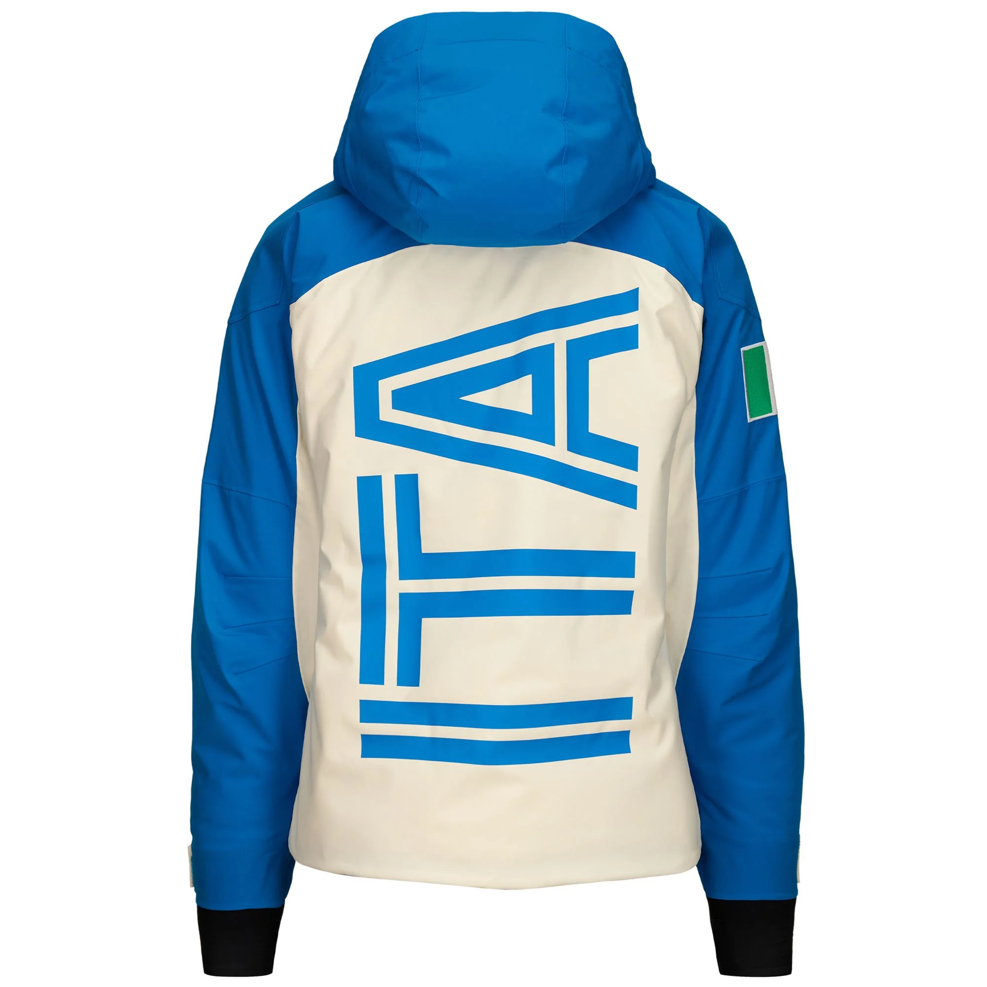 6CENTO 604FA ITA - Jackets - Mid - Woman - WHITE COCONUT-BLUE BRILLIANT - Image 3