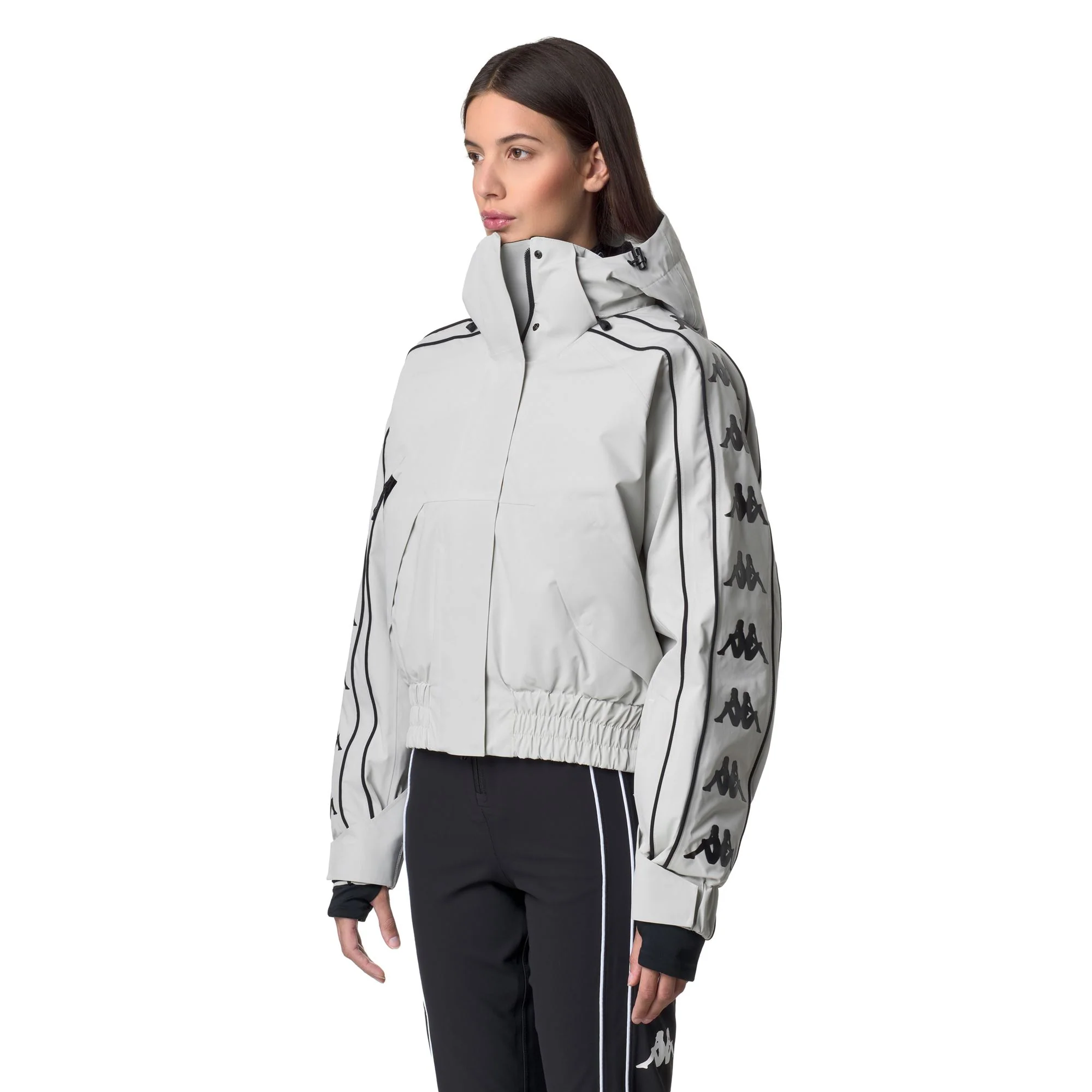 681 222BANDA - Jackets - Mid - Woman - Grey Vaporous - Image 5