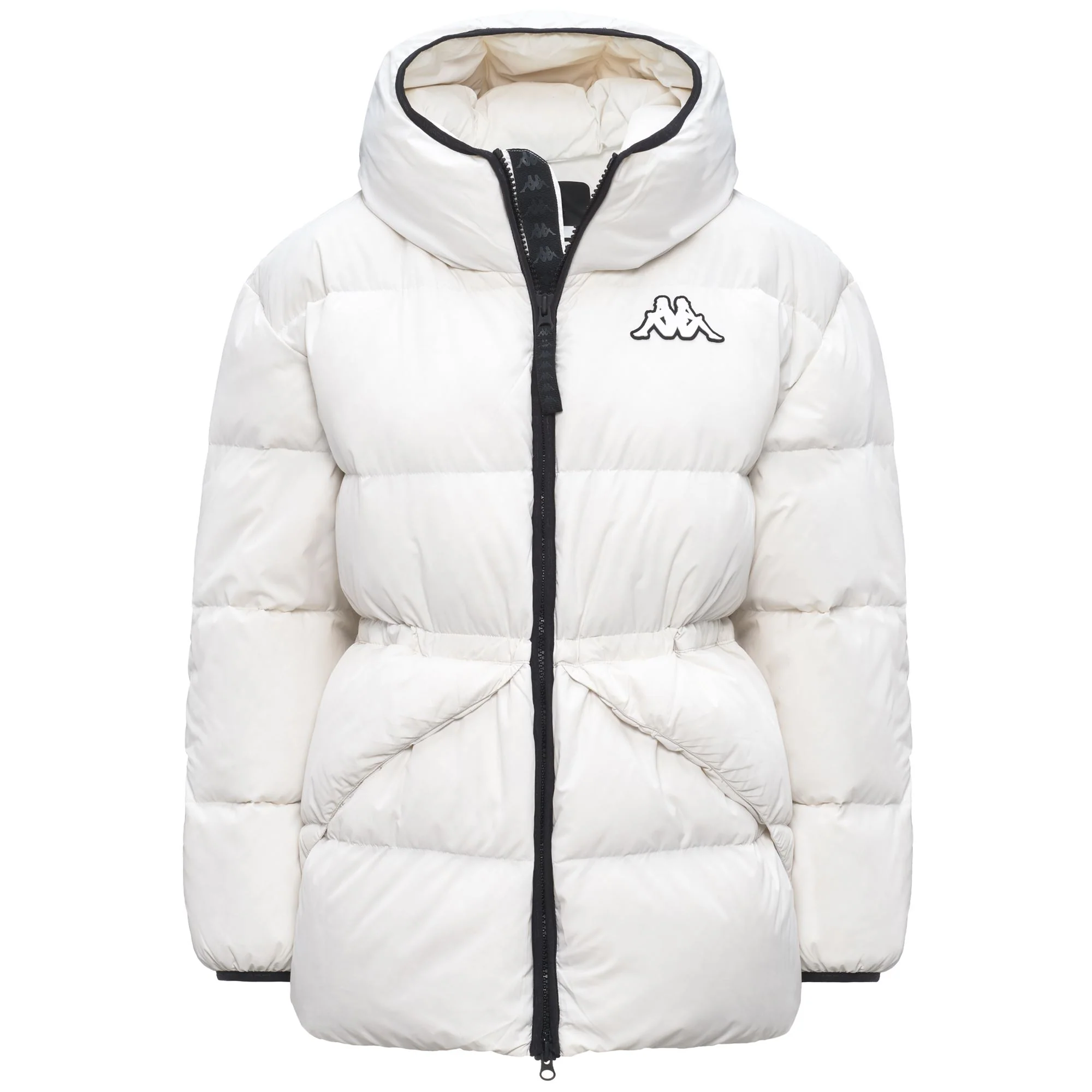 847 - Jackets - Mid - Woman - White Coconut-Black - Image 2