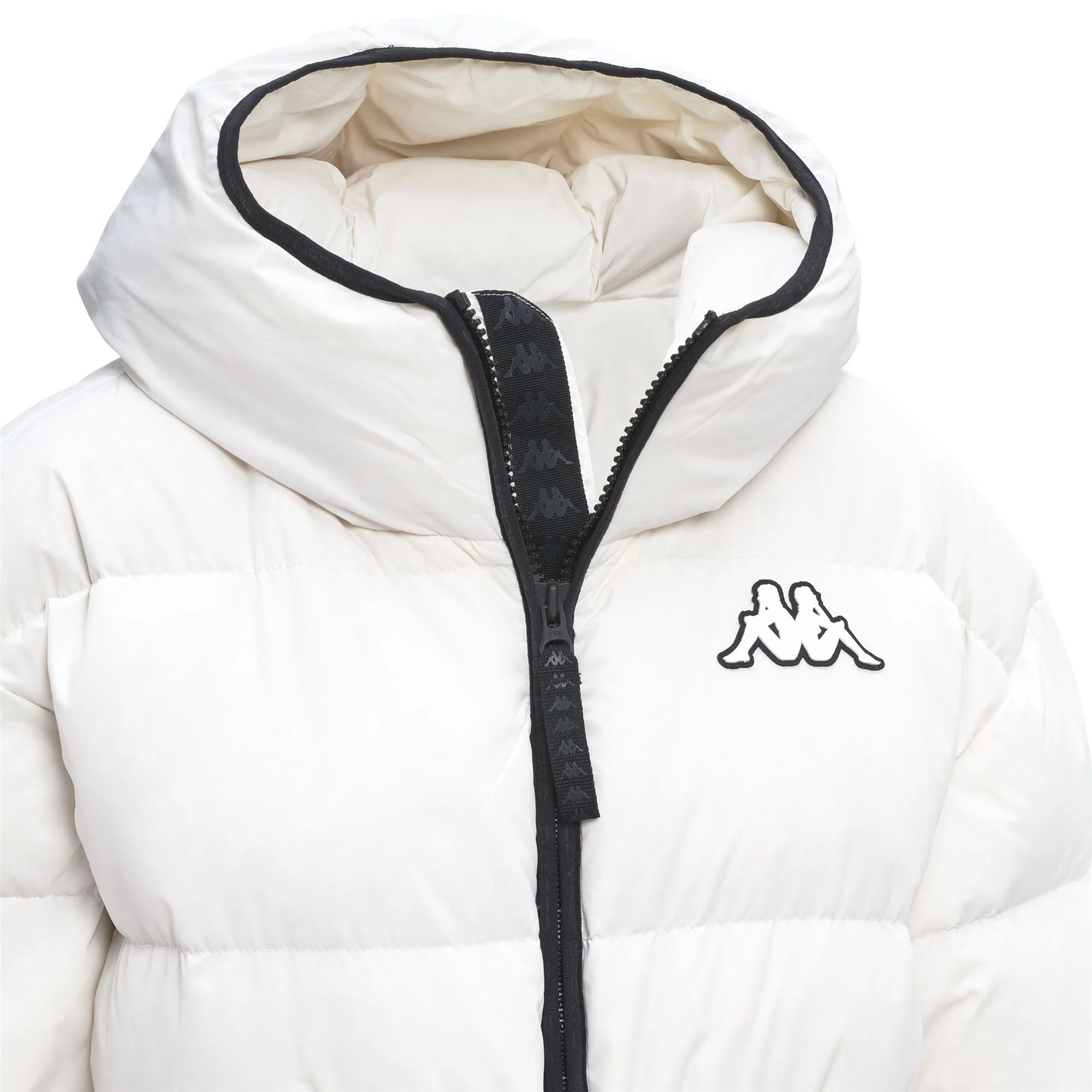 847 - Jackets - Mid - Woman - White Coconut-Black - Image 3