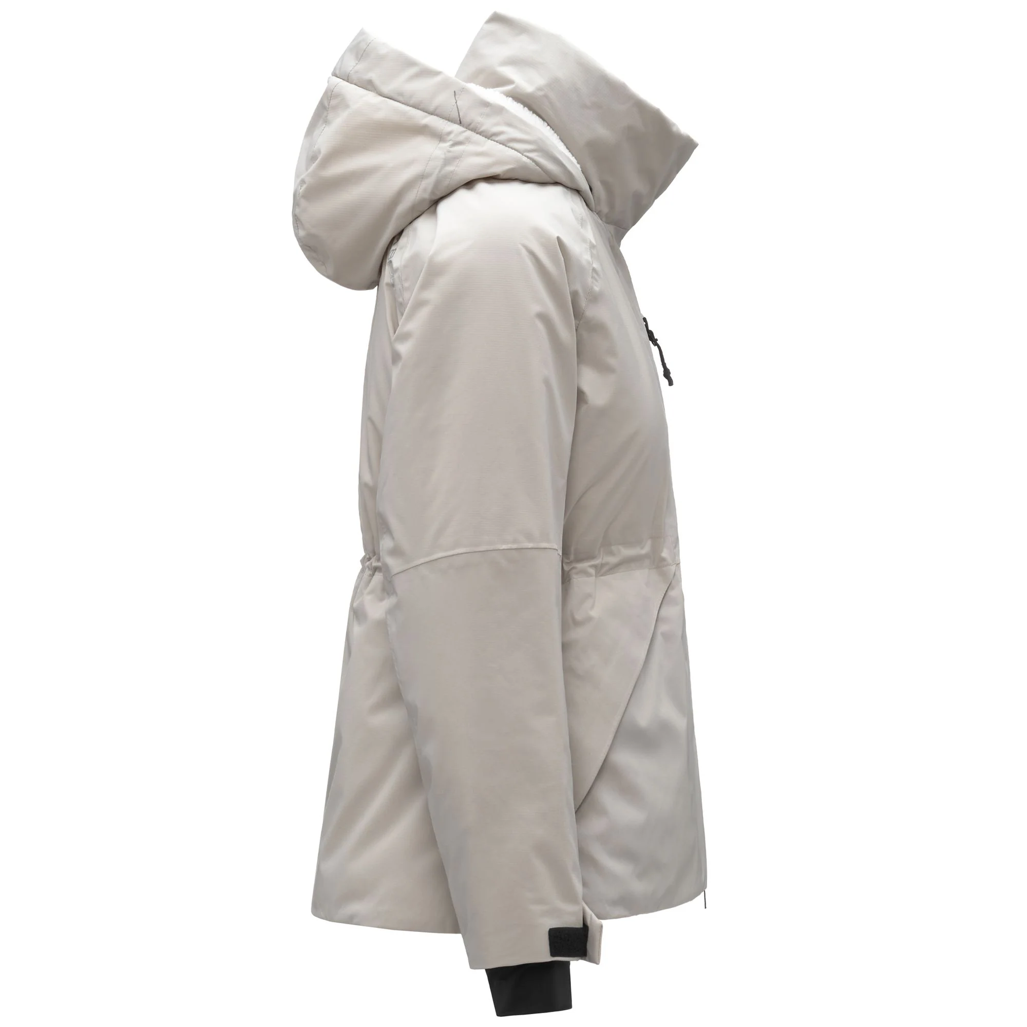 875 - Jackets - Mid - Woman - Beige Stone-Black - Image 3