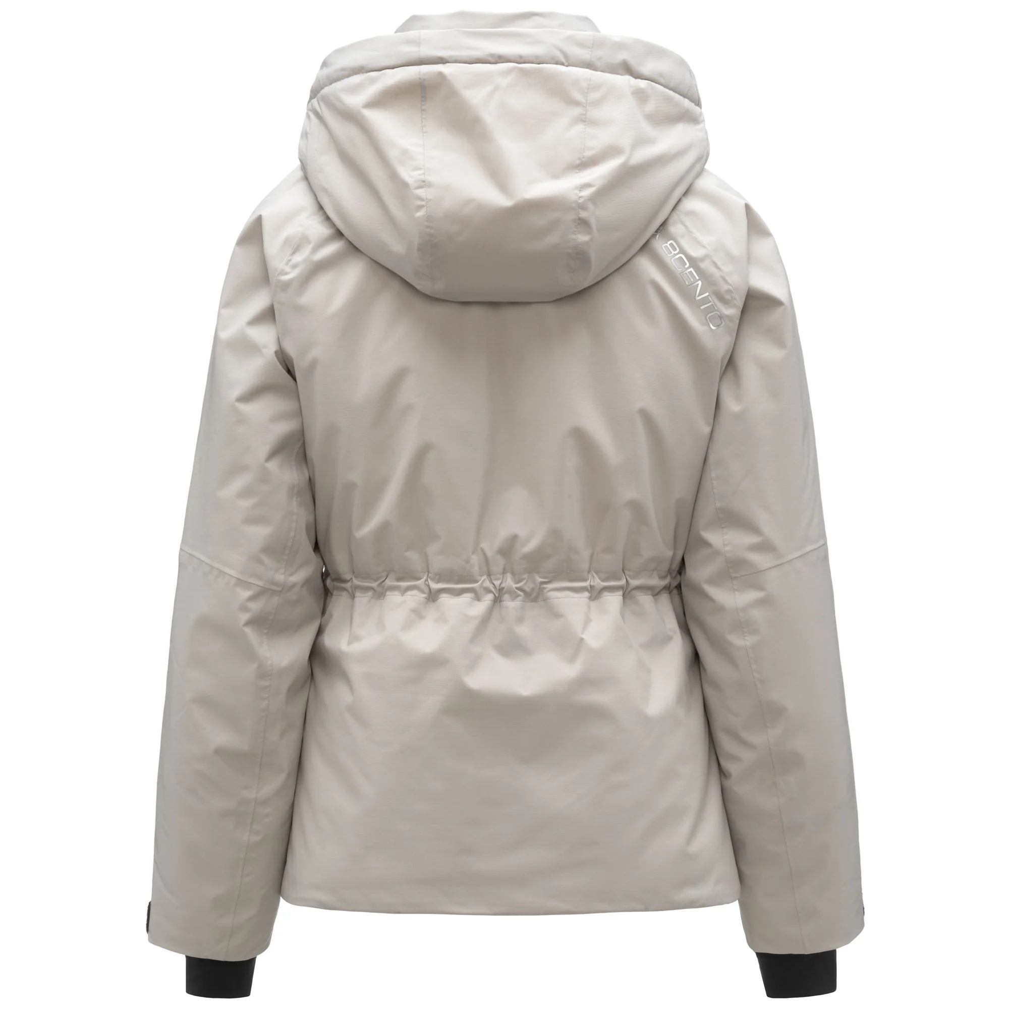 875 - Jackets - Mid - Woman - Beige Stone-Black - Image 4