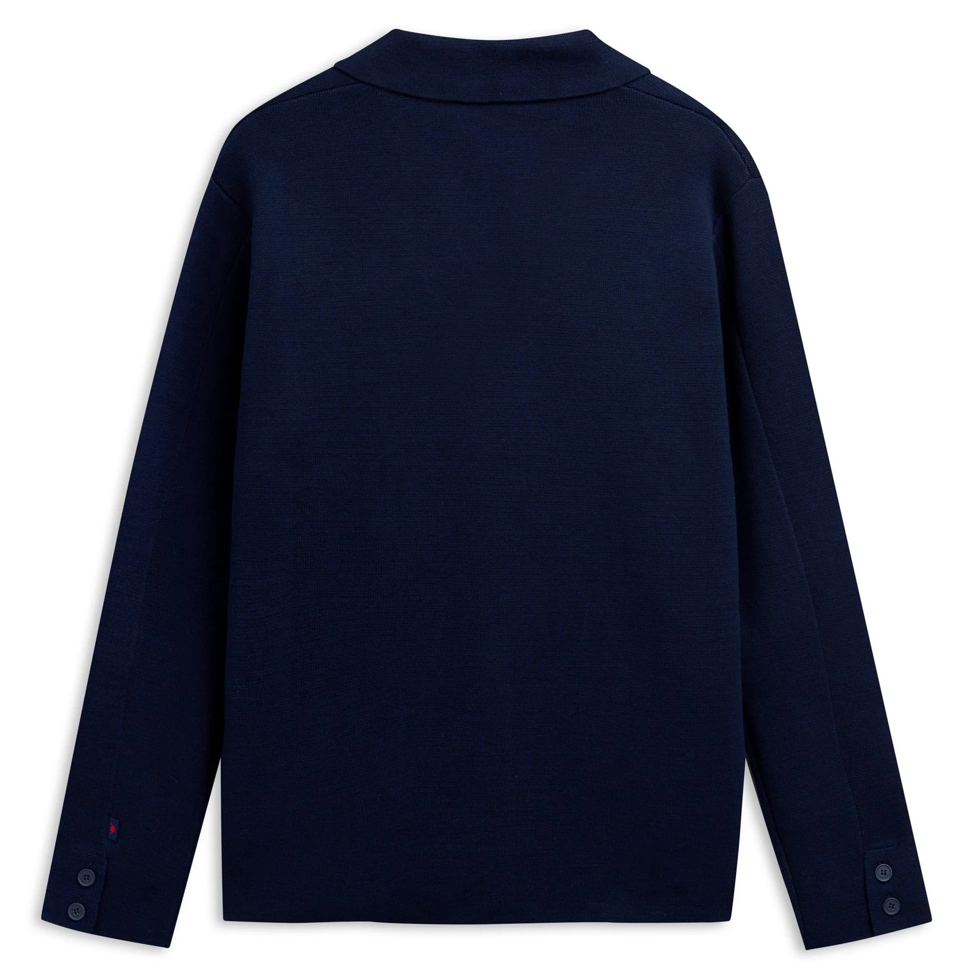HUONF - KNITWEAR - Cardigan - Man - BLUE IRIS - Image 2