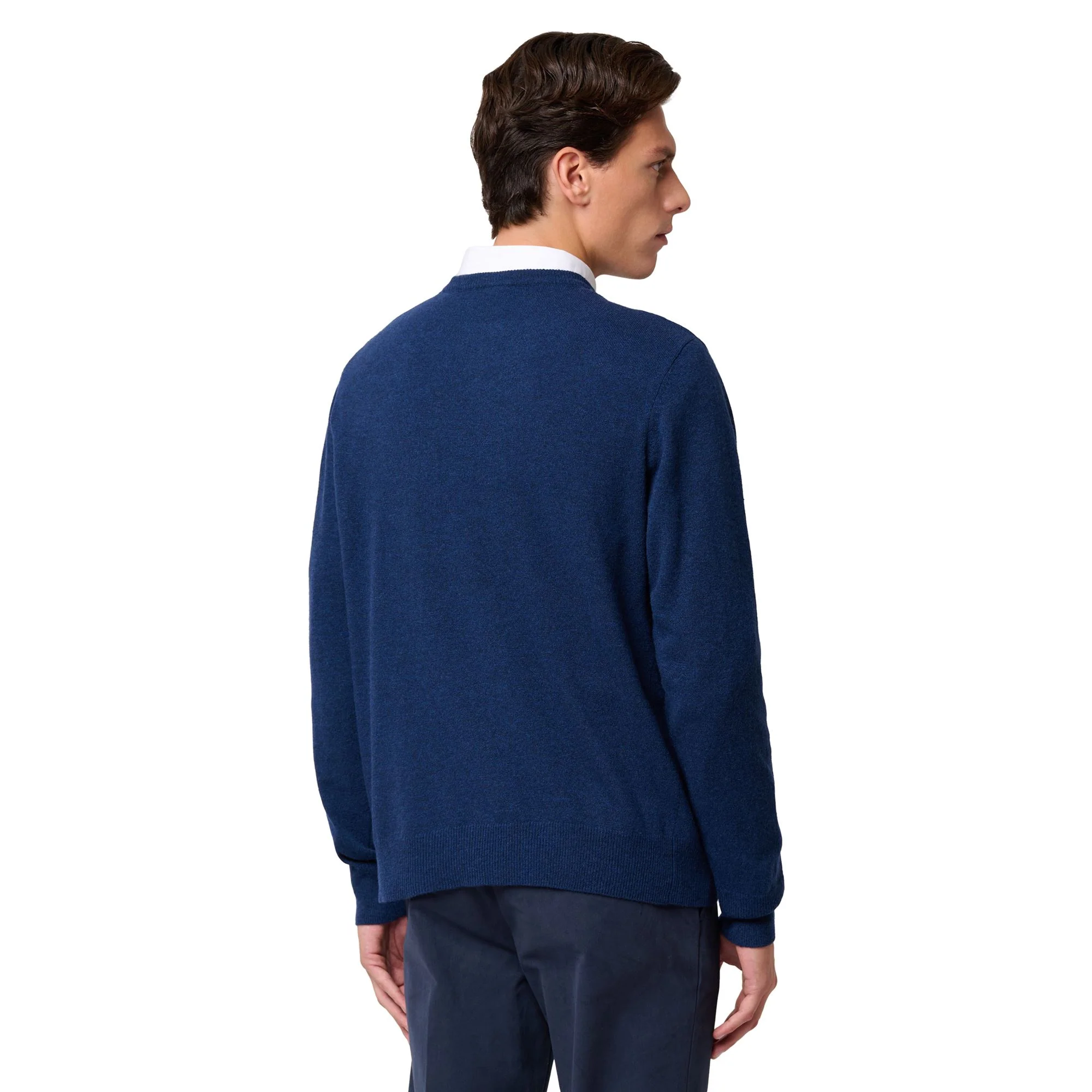 LAMB BIMBEREKE - KNITWEAR - Pull  Over - Man - BLUE IRIS - Image 5