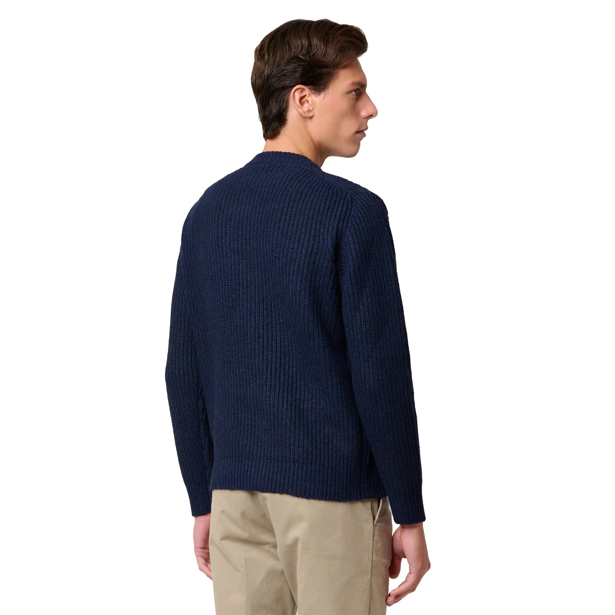 SANTERI - KNITWEAR - Jumper - Man - BLUE IRIS - Image 5