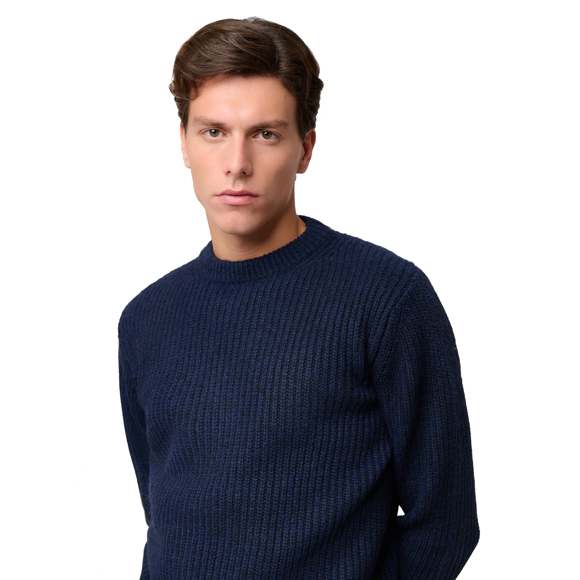 SANTERI - KNITWEAR - Jumper - Man - BLUE IRIS - Image 6