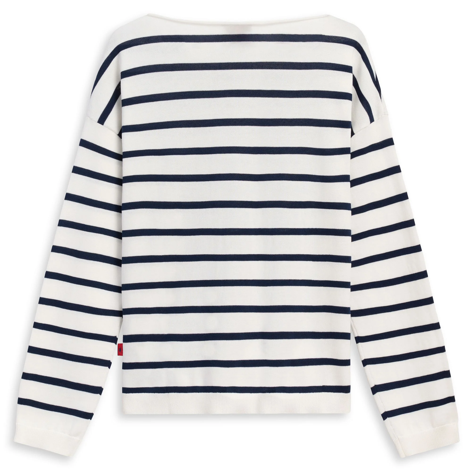 MALLORY - KNITWEAR - Pull  Over - Woman - WHITE CLOUD-BLUE IRIS - Image 2