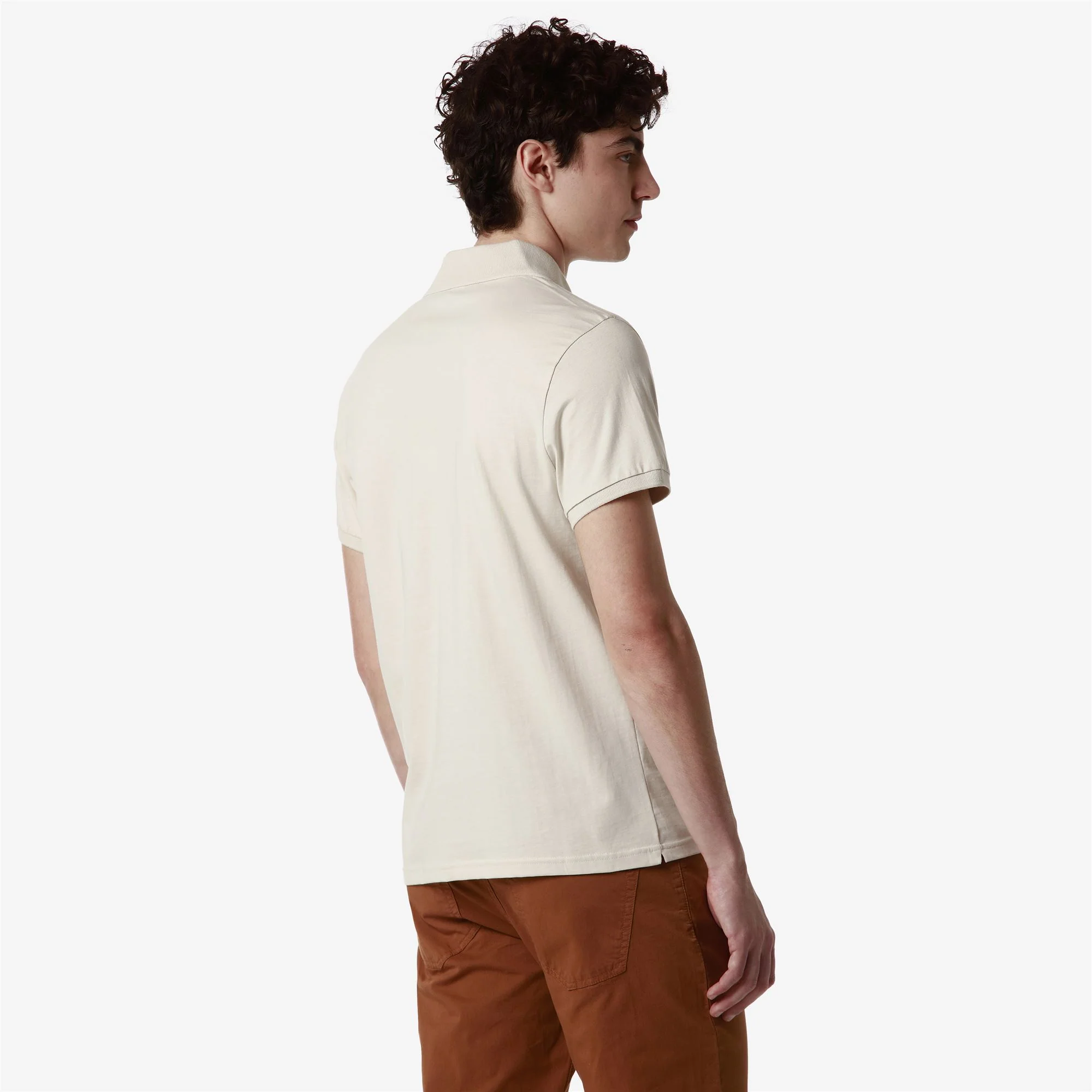 AARAU - La polo Robe di Kappa - Polo - Man - BEIGE  MOONBEAM - Image 4