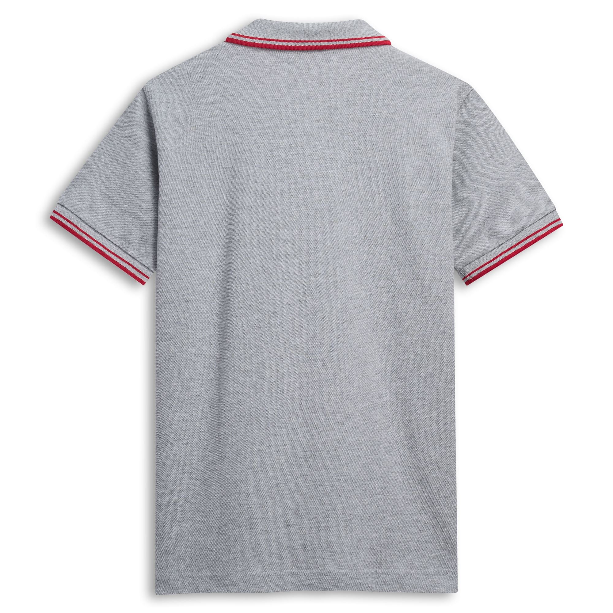 LIVINGSTON - La polo Robe di Kappa - Polo - Man - GREY-RED MD CORAL - Image 2