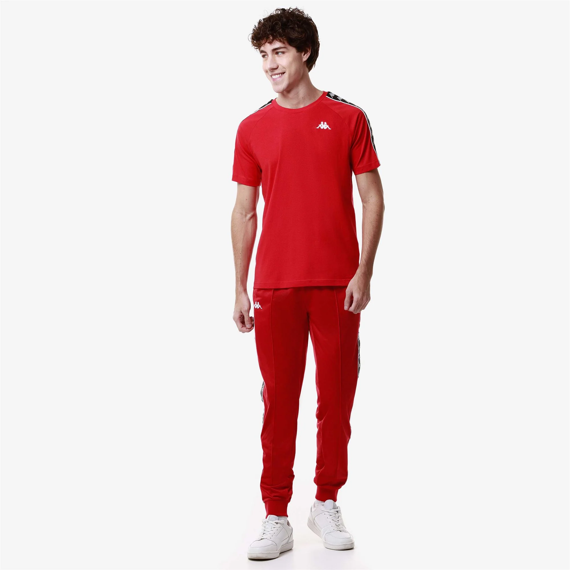 222 BANDA    RASTORIA SLIM - Pants - Sport Trousers - Man - RED-BLACK - Image 6