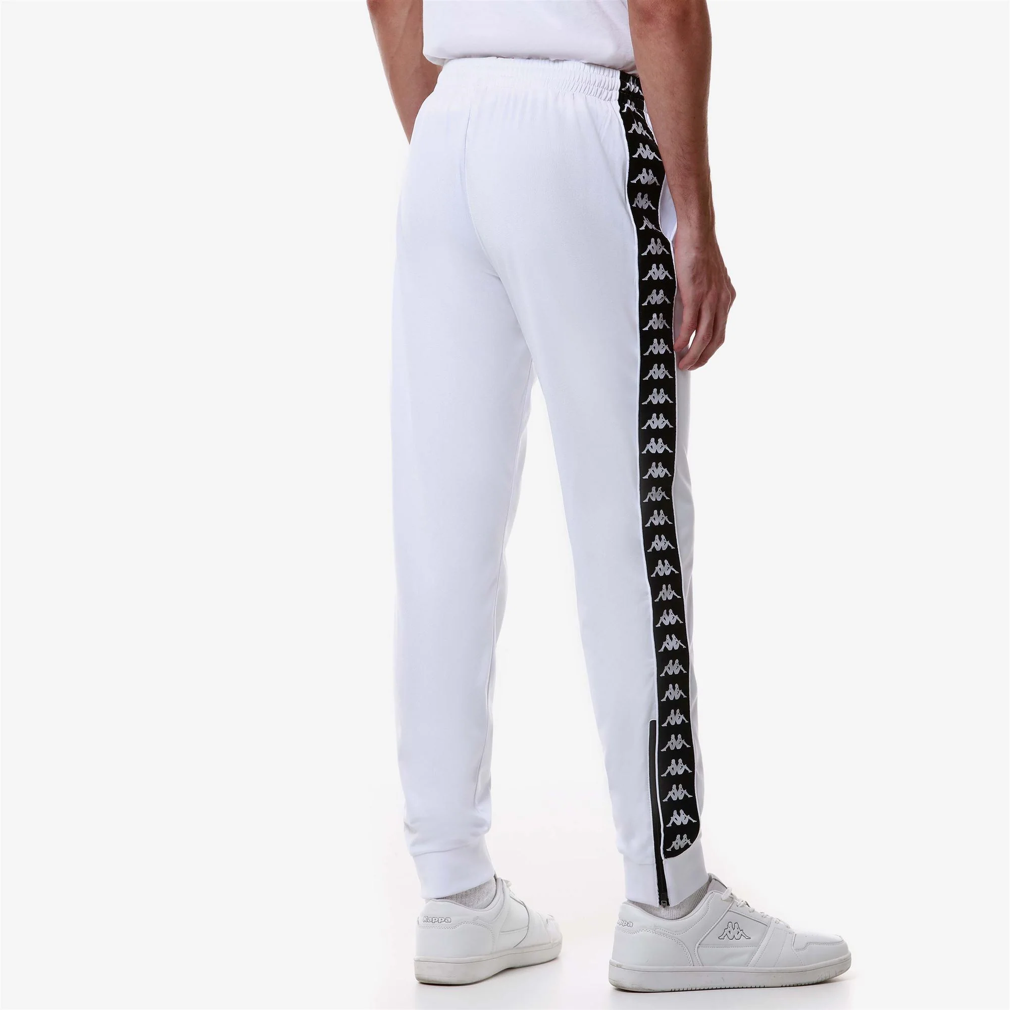 222 BANDA    RASTORIA SLIM - Pants - Sport Trousers - Man - WHITE-BLACK - Image 6