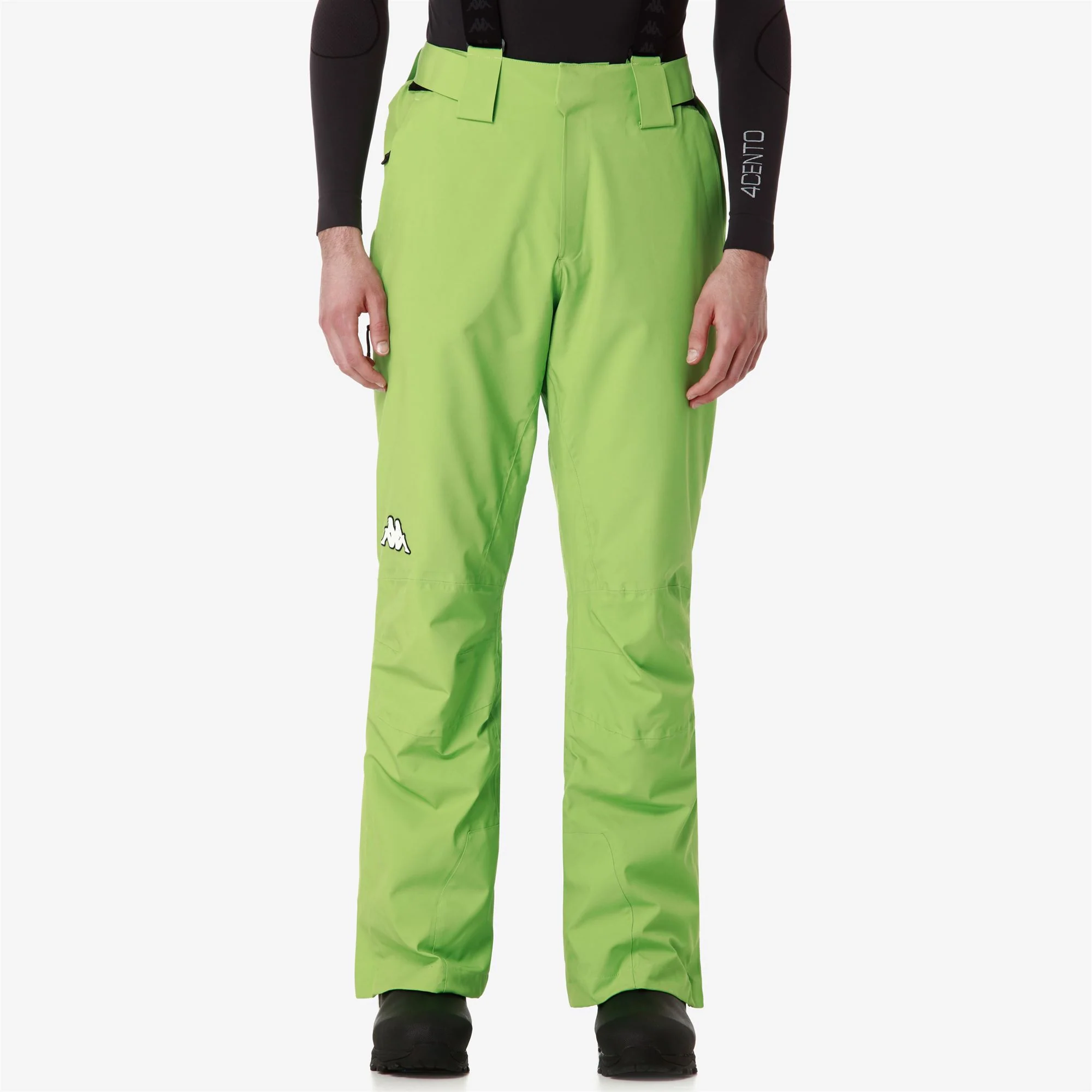 864 - Pants - Sport Trousers - Man - Green Glowing-Black - Image 5