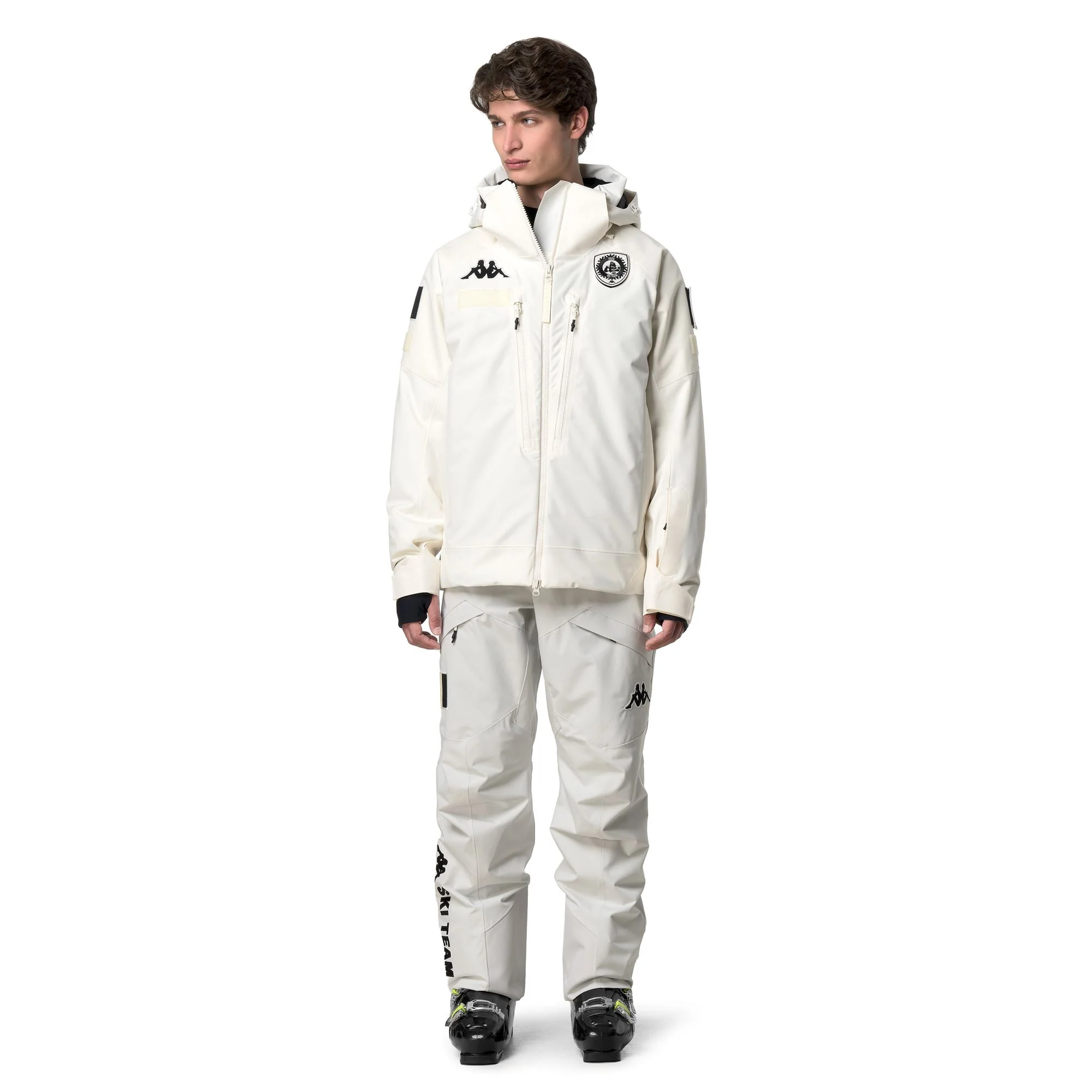 622C PREMIUM - Pants - Sport Trousers - Unisex - White Coconut-Black - Image 5