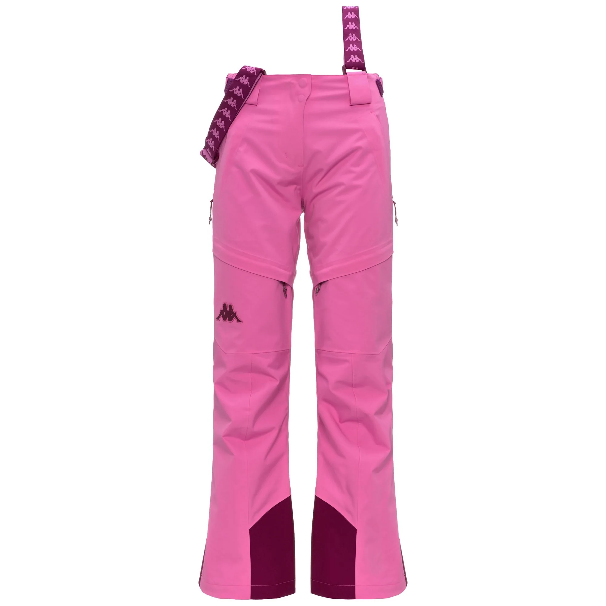 665C - Pants - Sport Trousers - Woman - Fuchsia Lt-Red Plum - Image 2